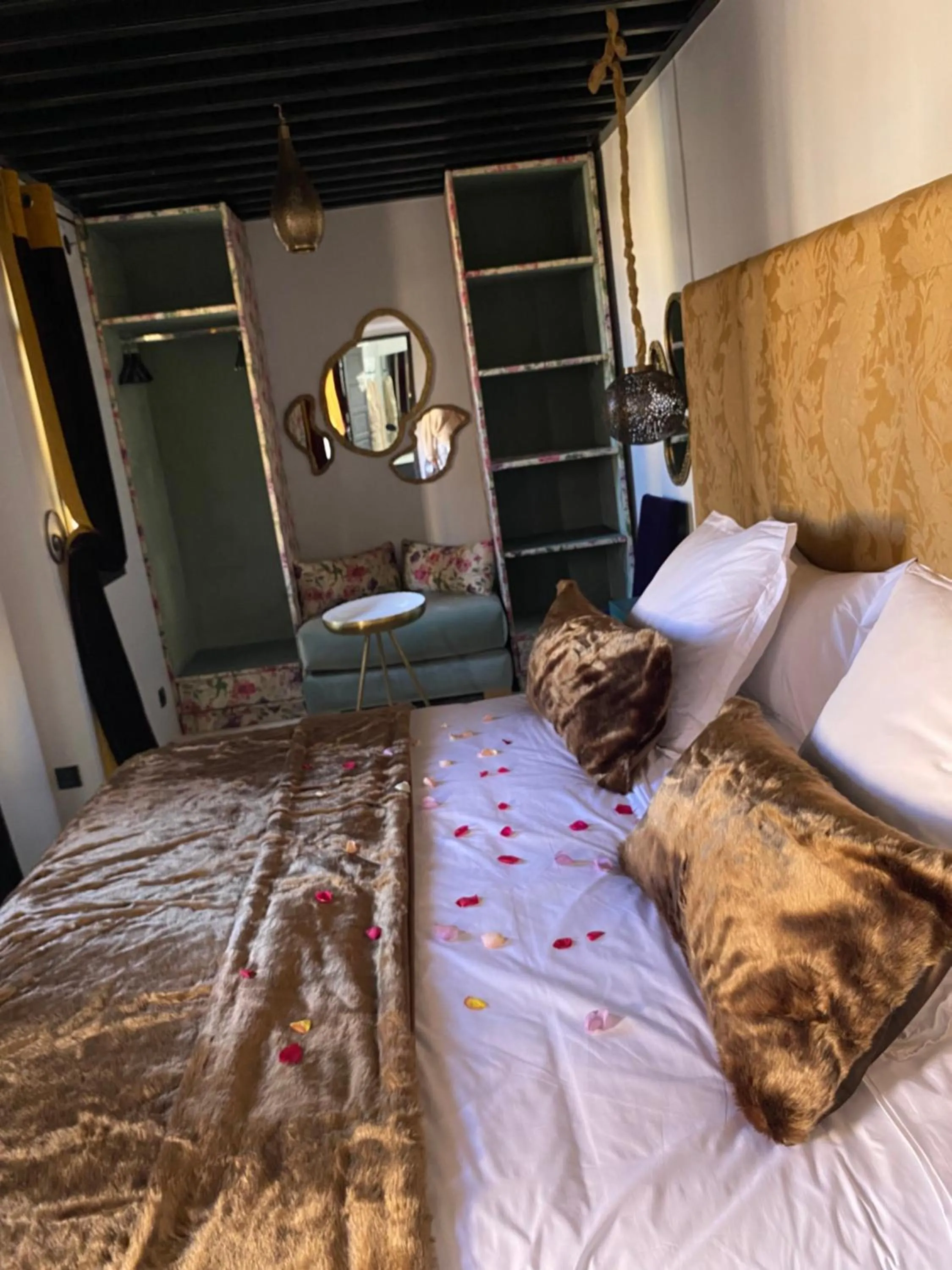 Bed in Riad Ines Home