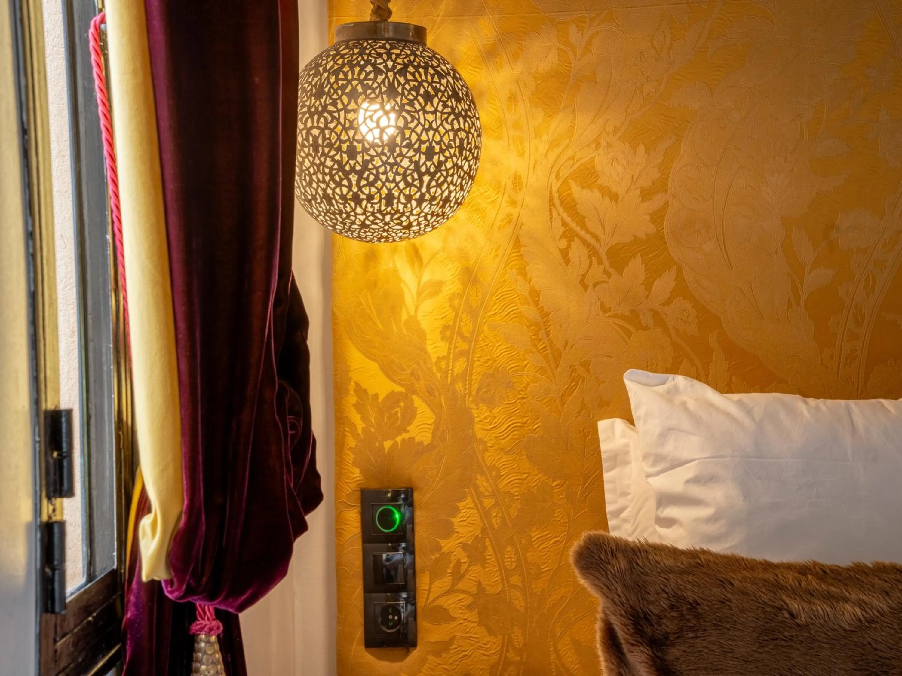 Bed in Riad Ines Home