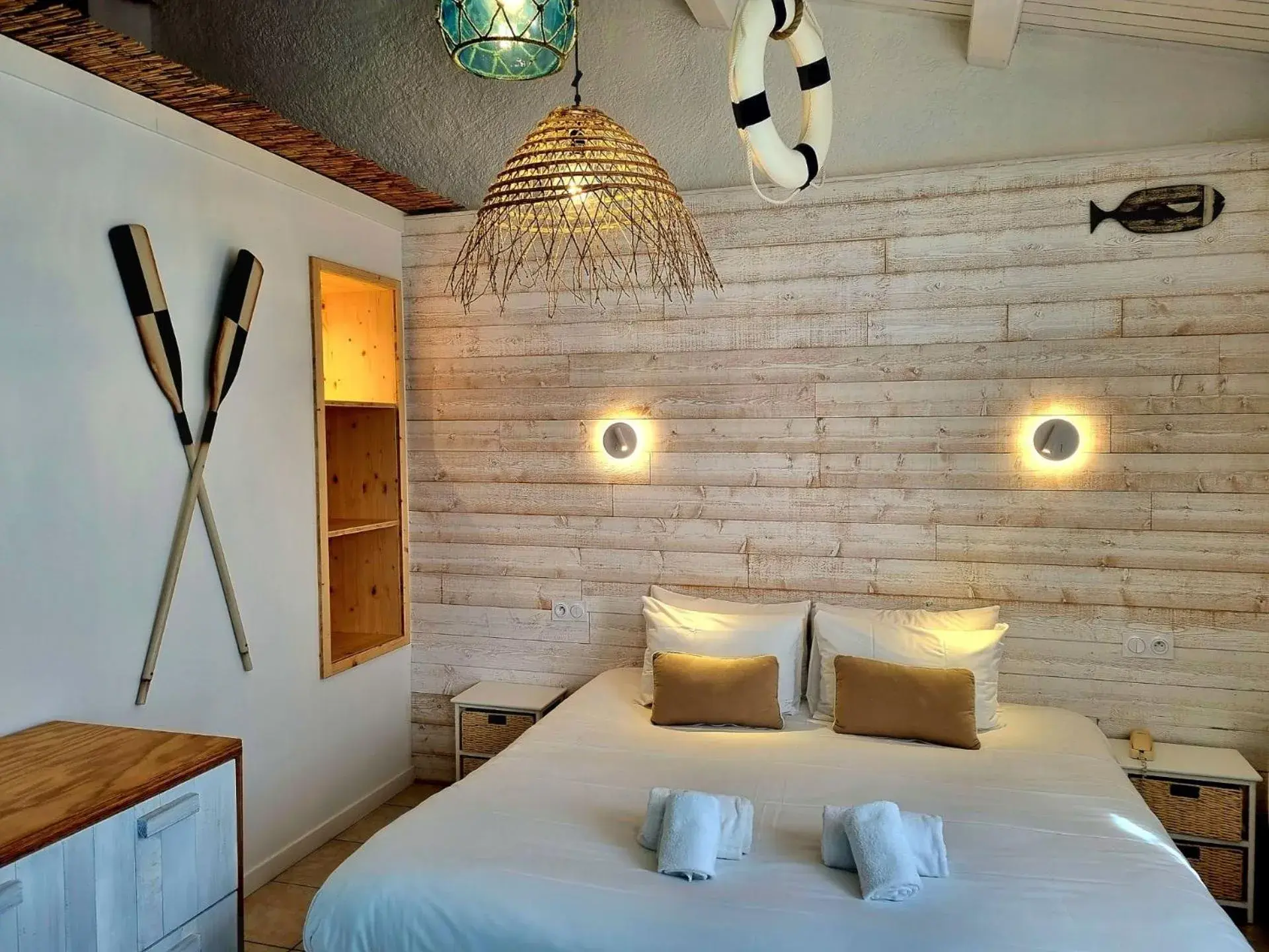 Double Room with Garden View in Hôtel Île de Lumière Double Room with Garden View in Hôtel Île de Lumière