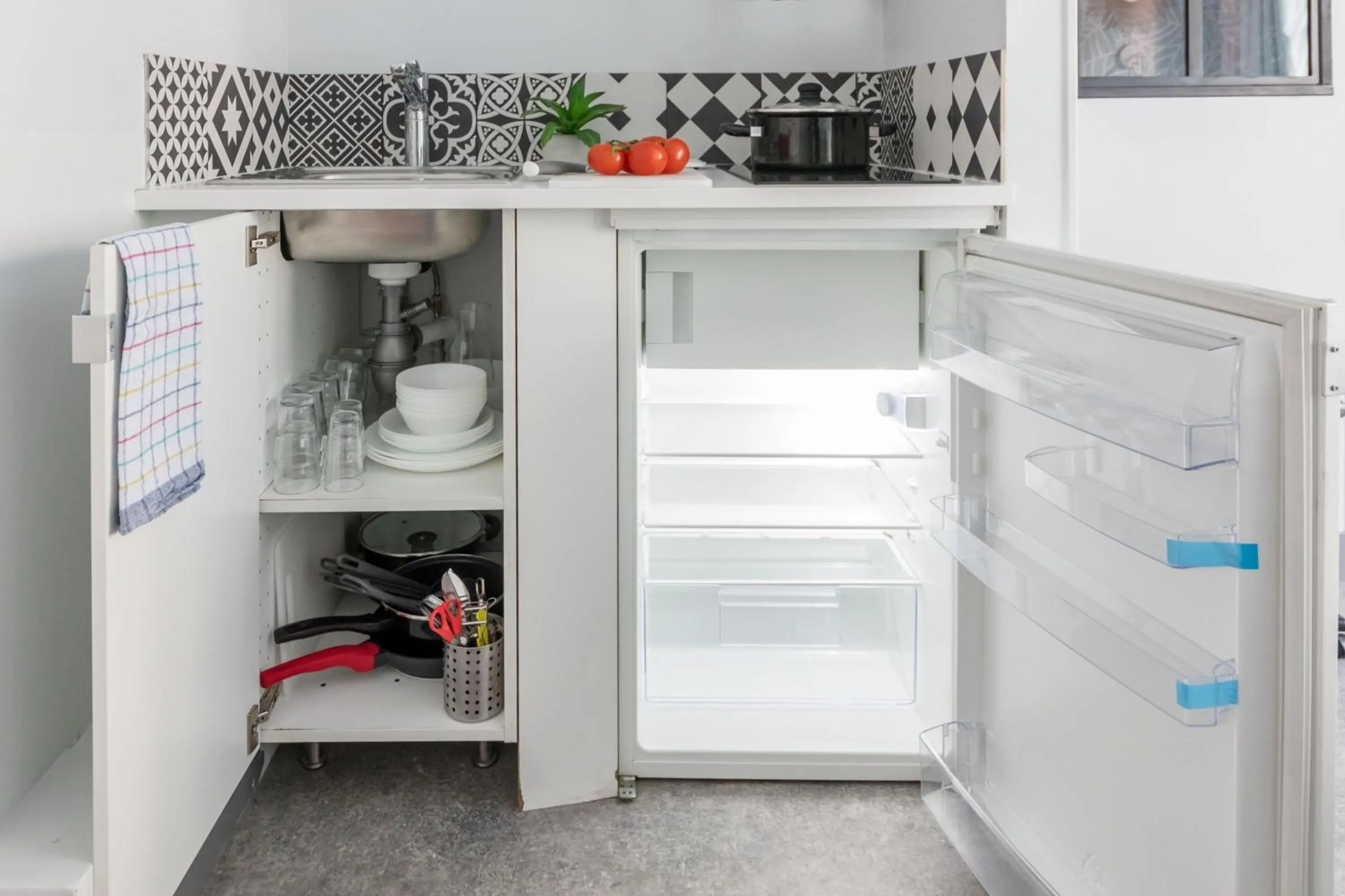 kitchen in WS Louvre - Etienne Marcel