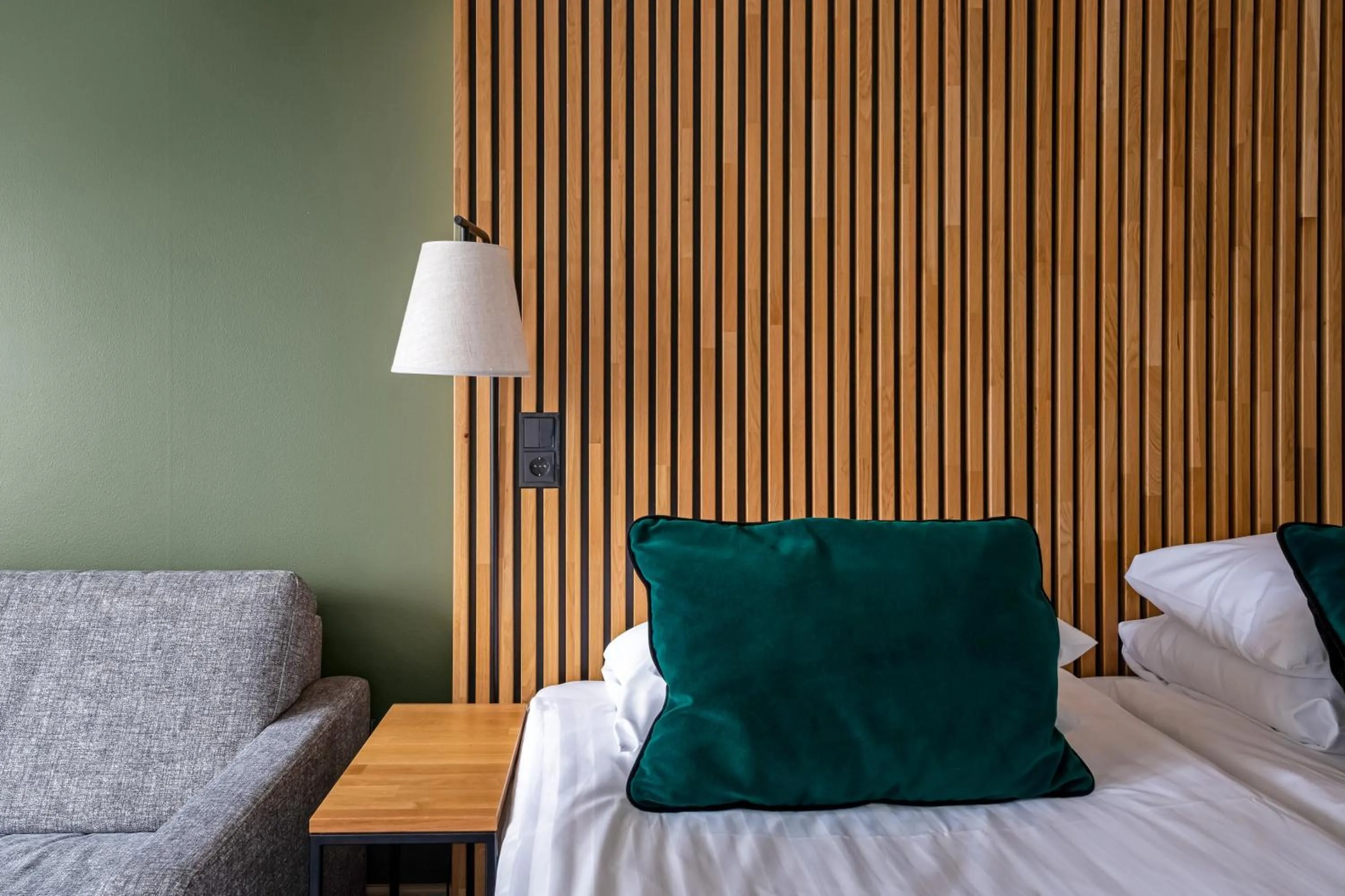 Decorative detail, Bed in Break Sokos Hotel Koli