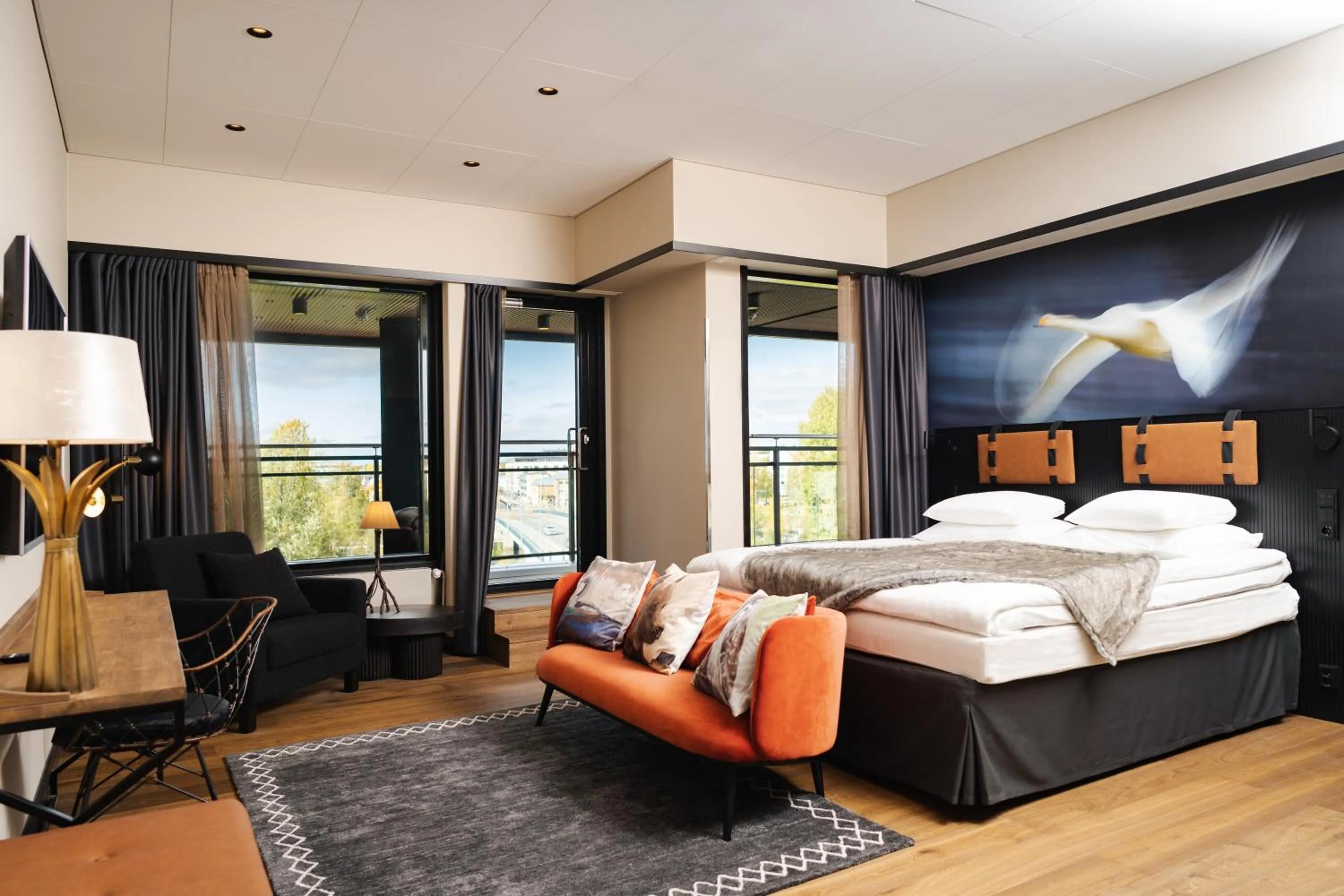 Bedroom, Bed in Original Sokos Hotel Kimmel Joensuu