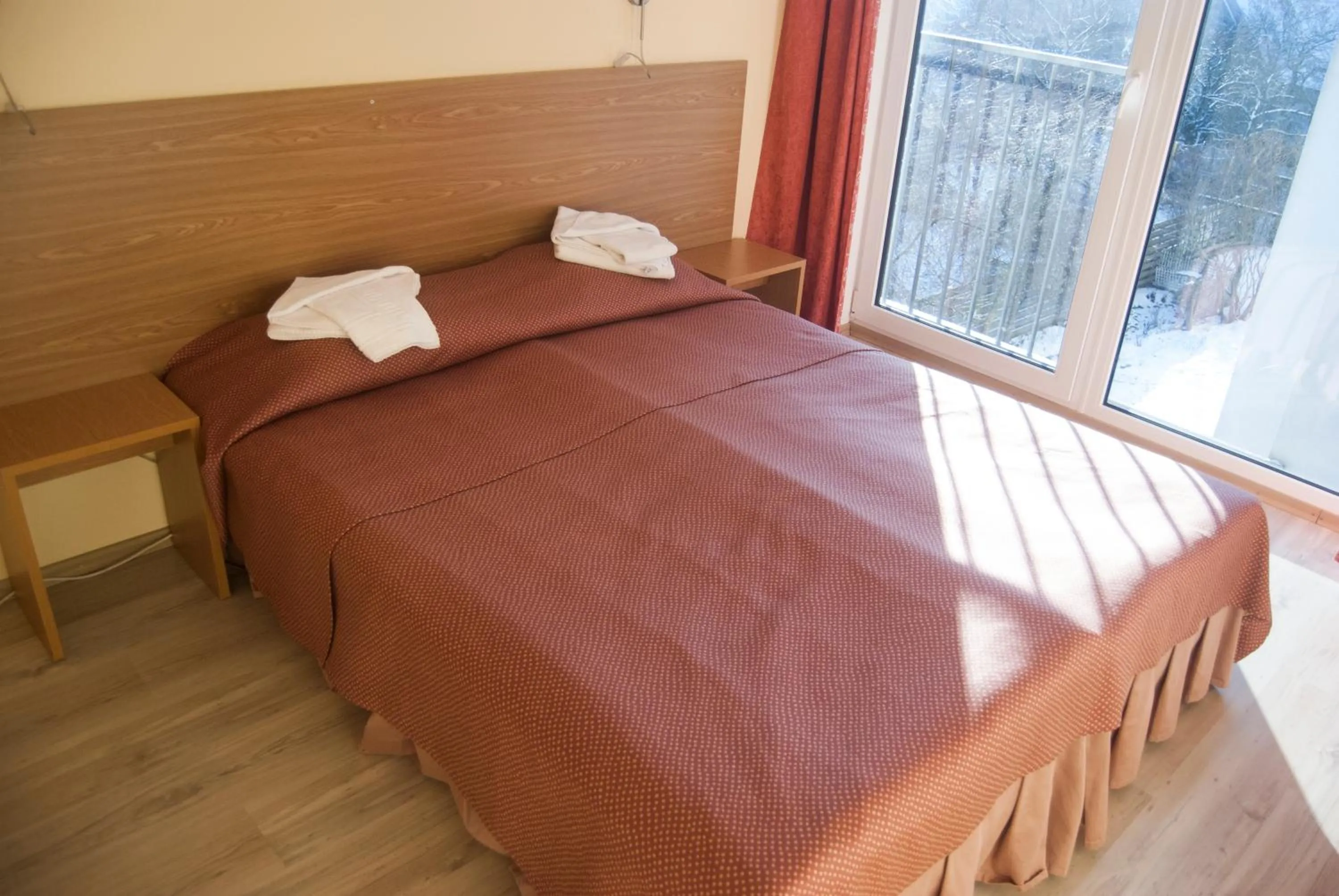 Bed in Carolina Hotel