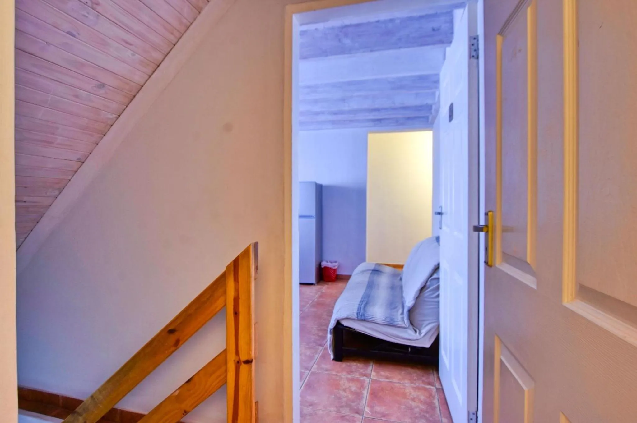 Bed in Anandi Guesthouse Swakopmund