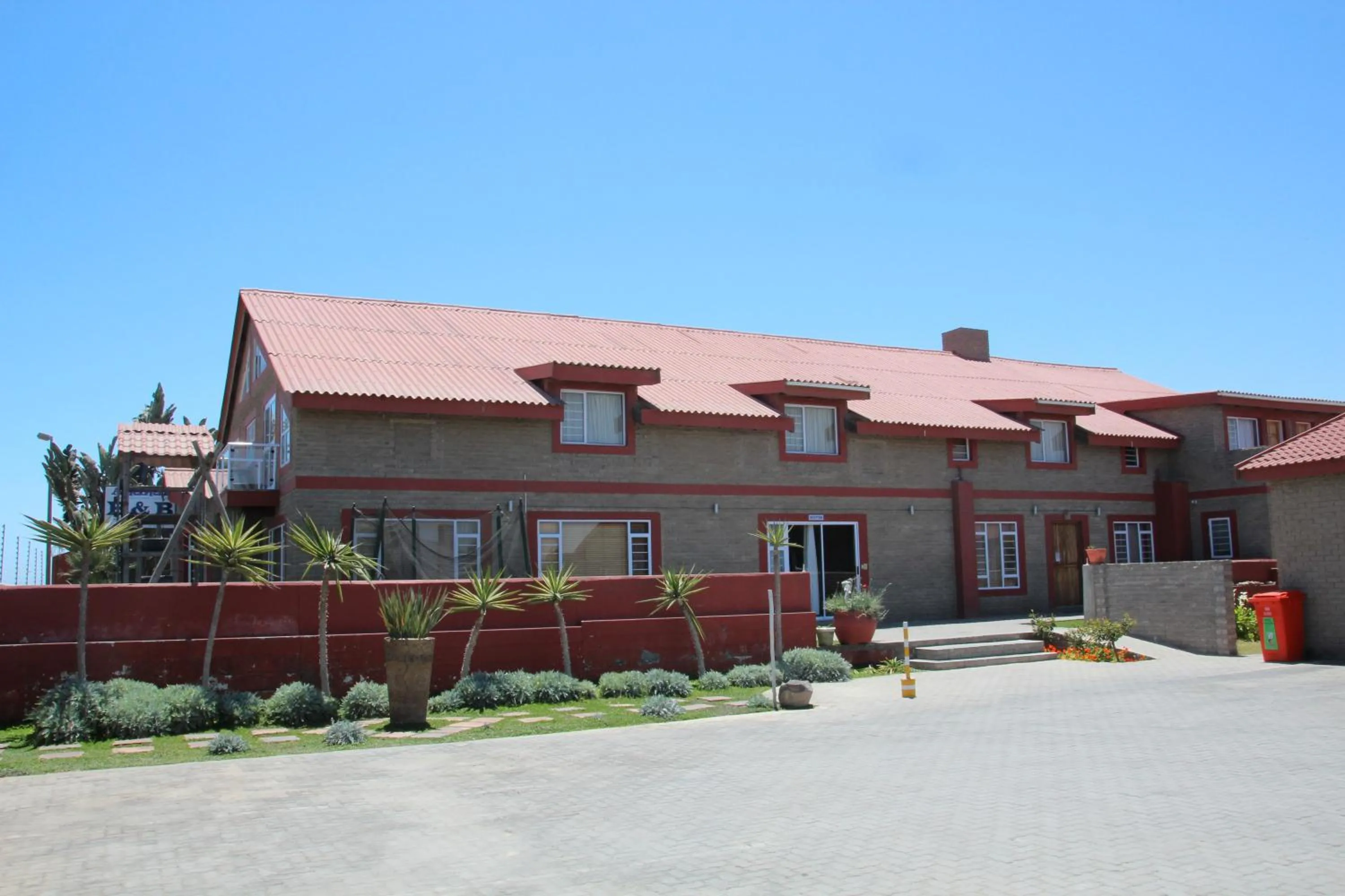 Property building in Anandi Guesthouse Swakopmund