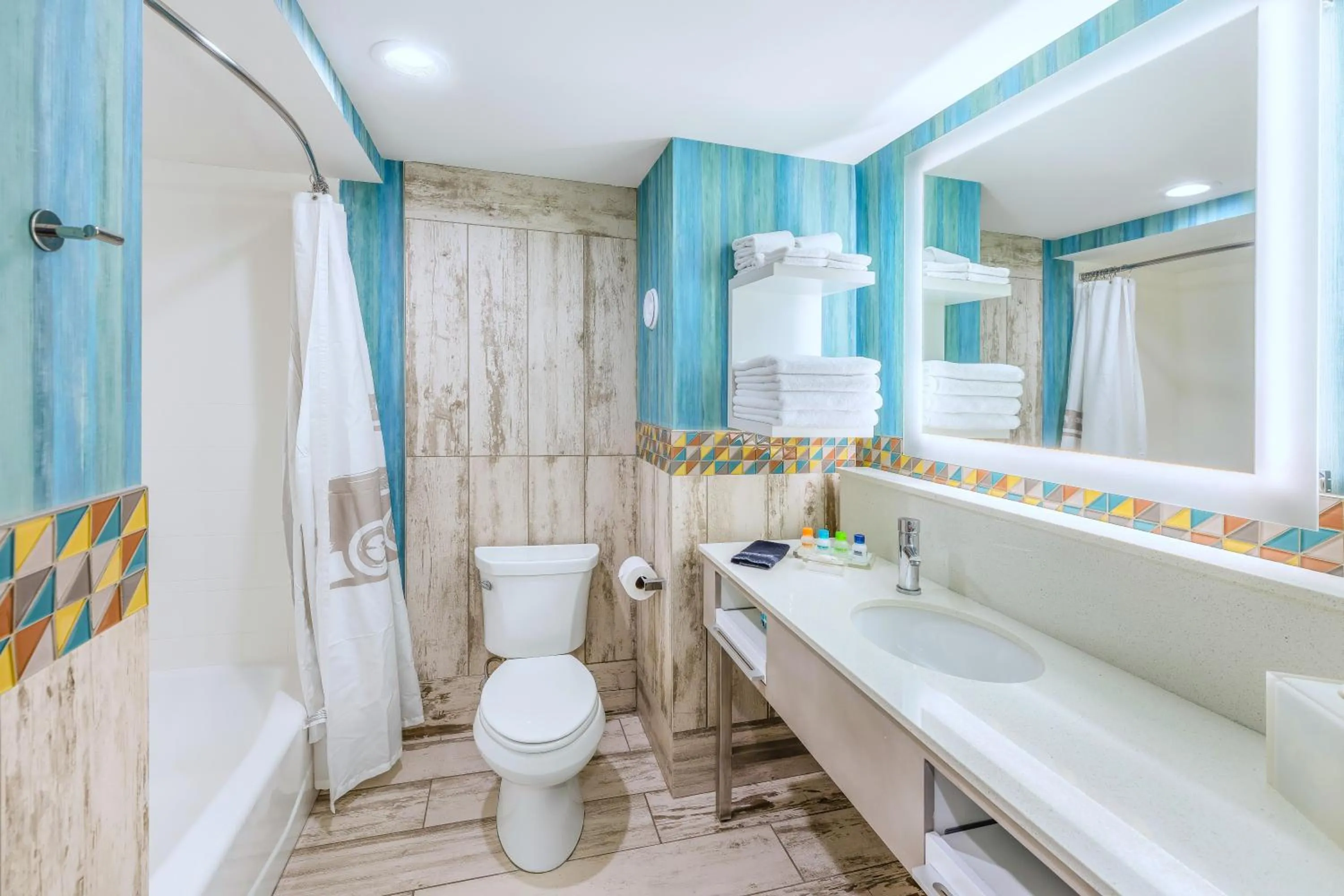 Shower in Margaritaville Island Inn