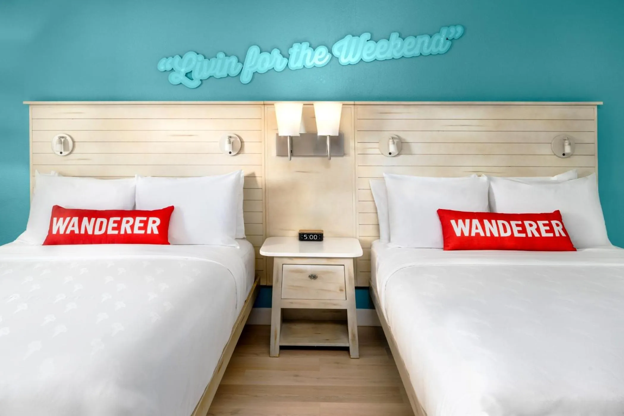 Bed in Margaritaville Island Inn