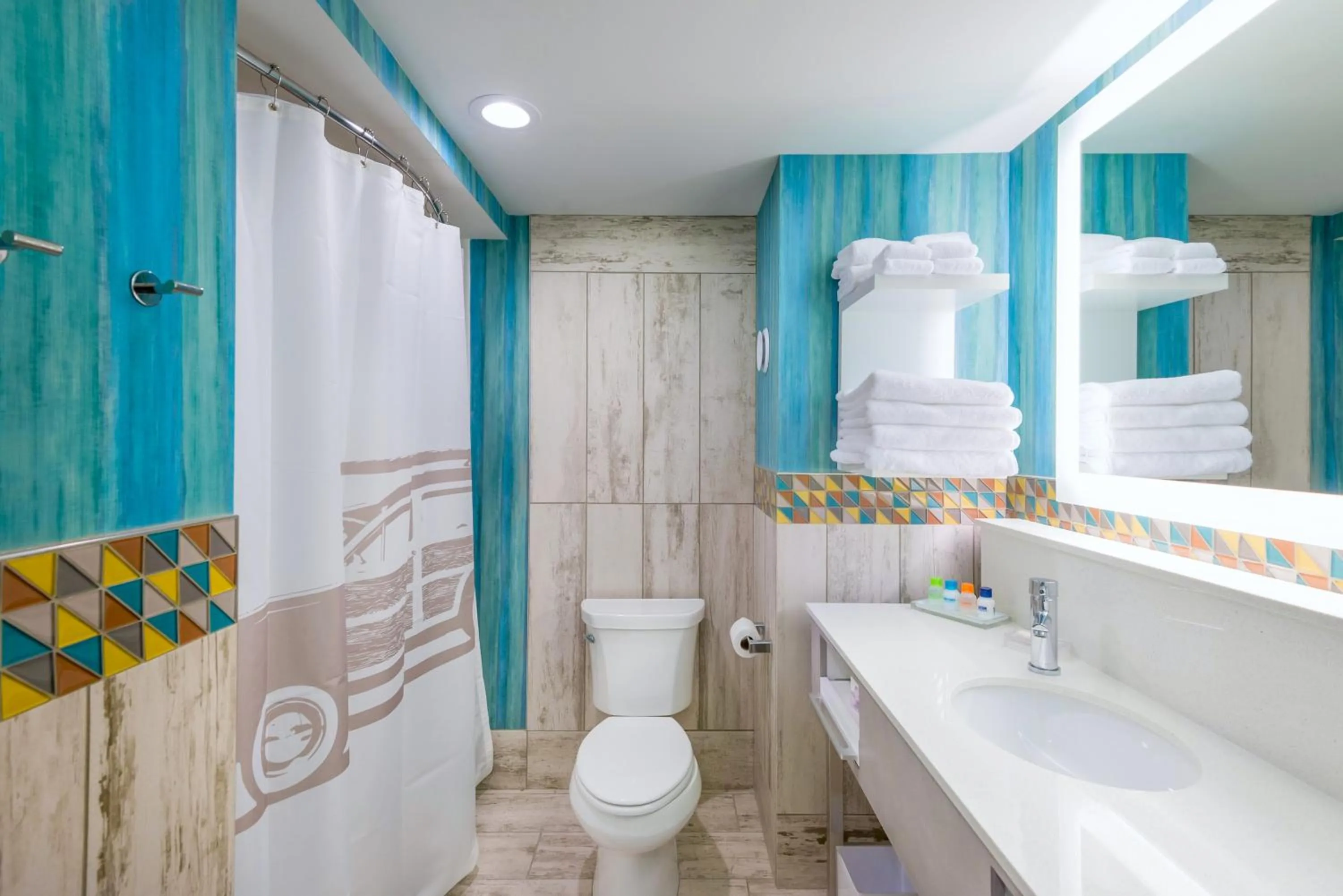 Shower in Margaritaville Island Inn