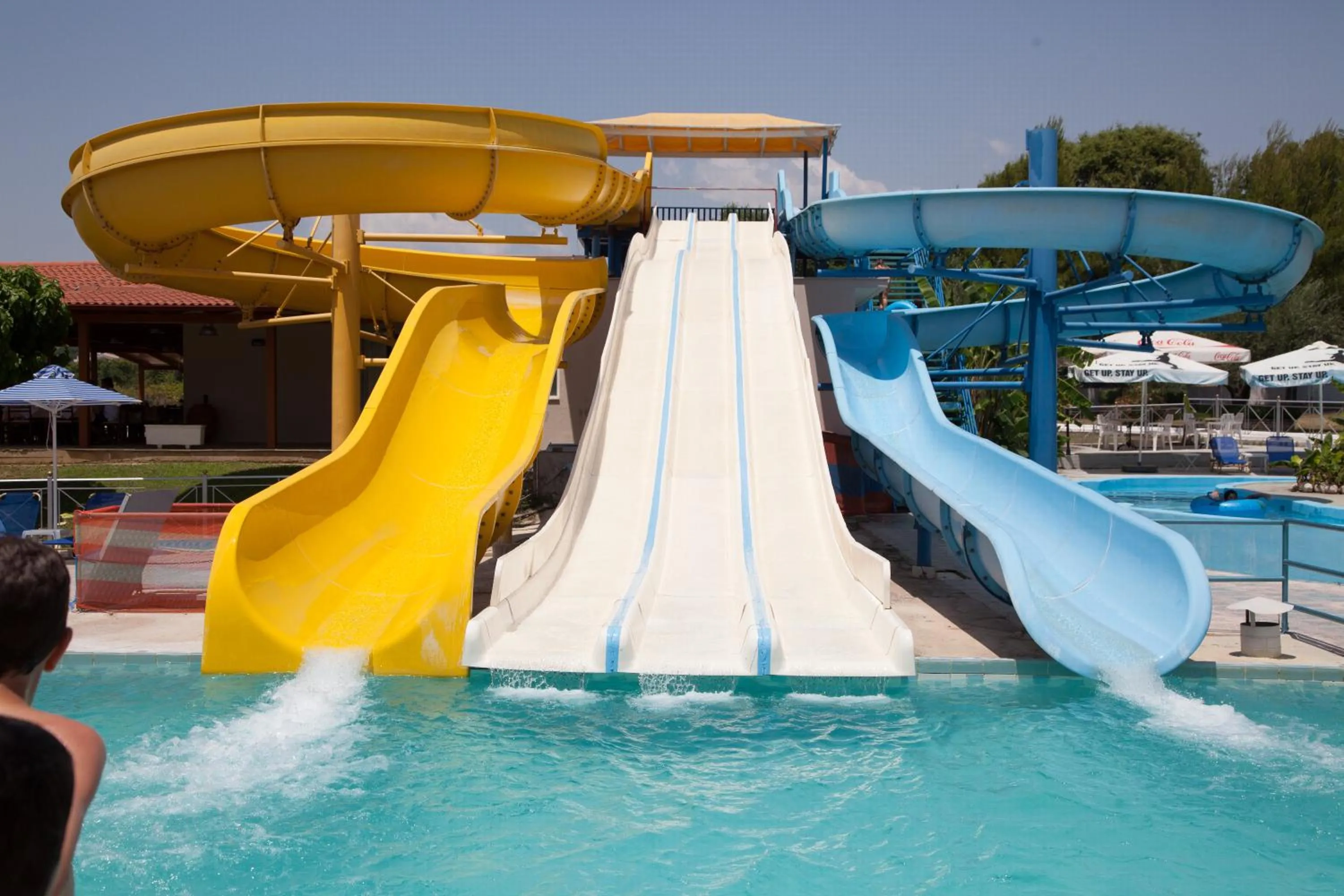 Aqua park in Hotel Kanali