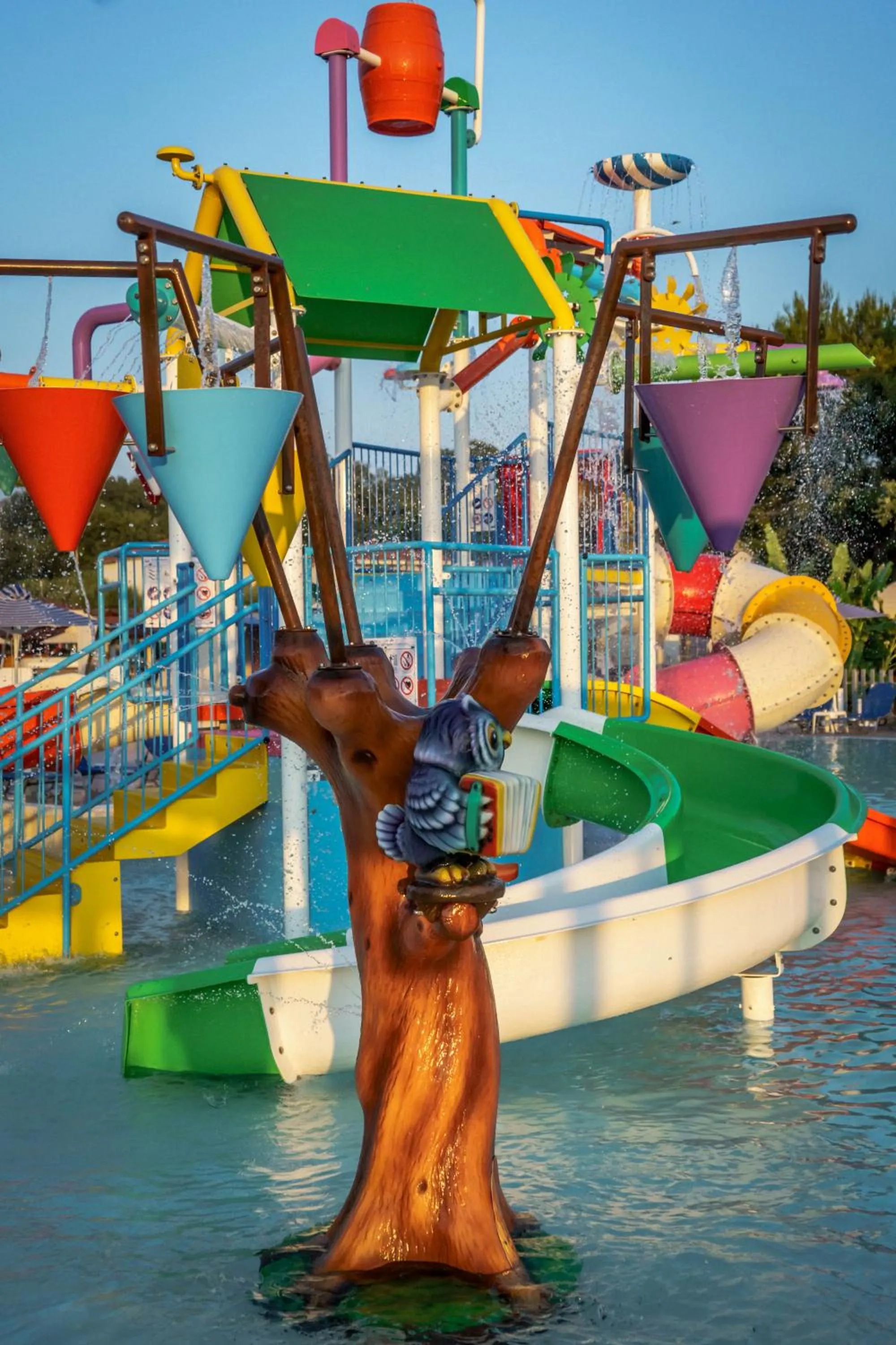 Aqua park in Hotel Kanali