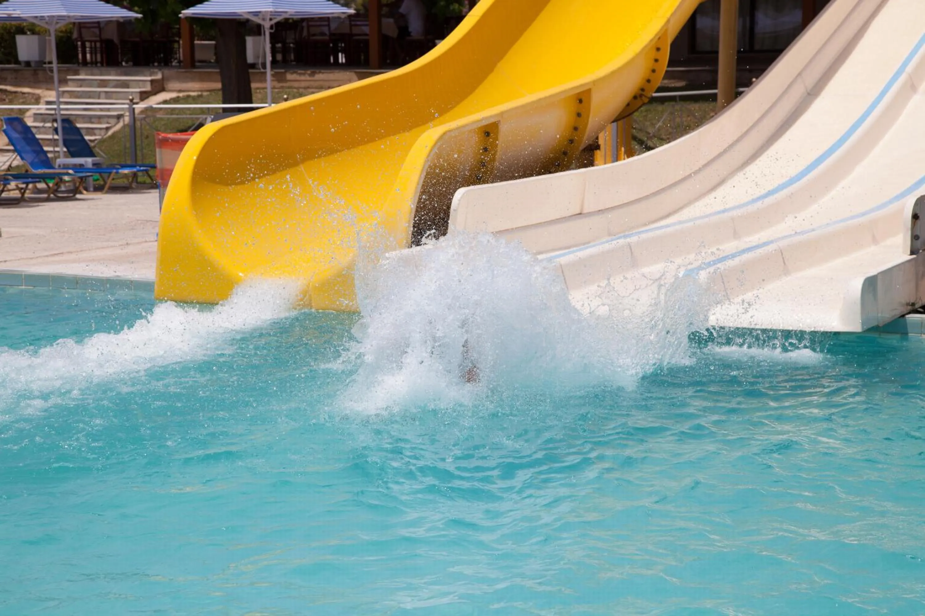 Aqua park in Hotel Kanali