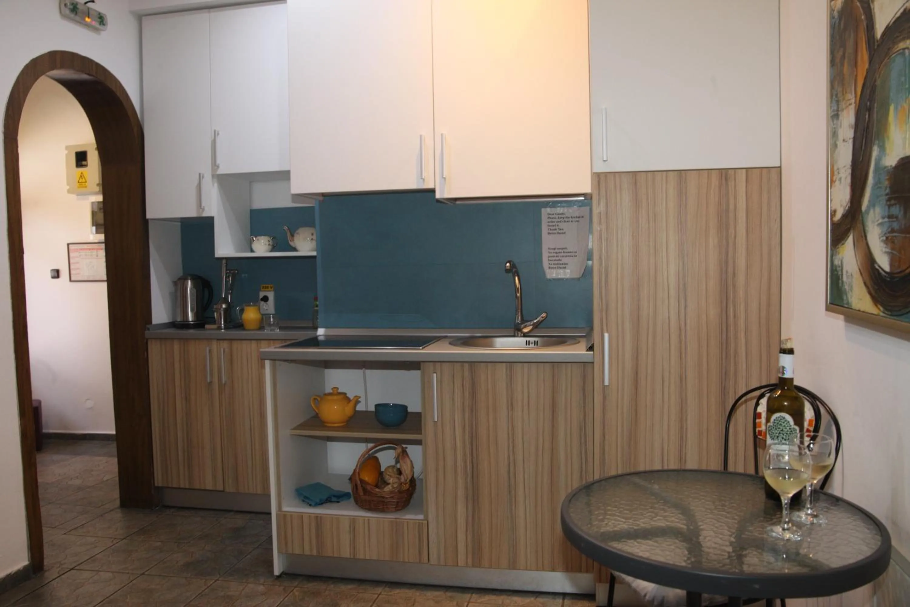 Decorative detail in Retro Hostel