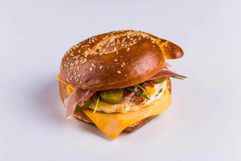 Food close-up in Retro Hostel