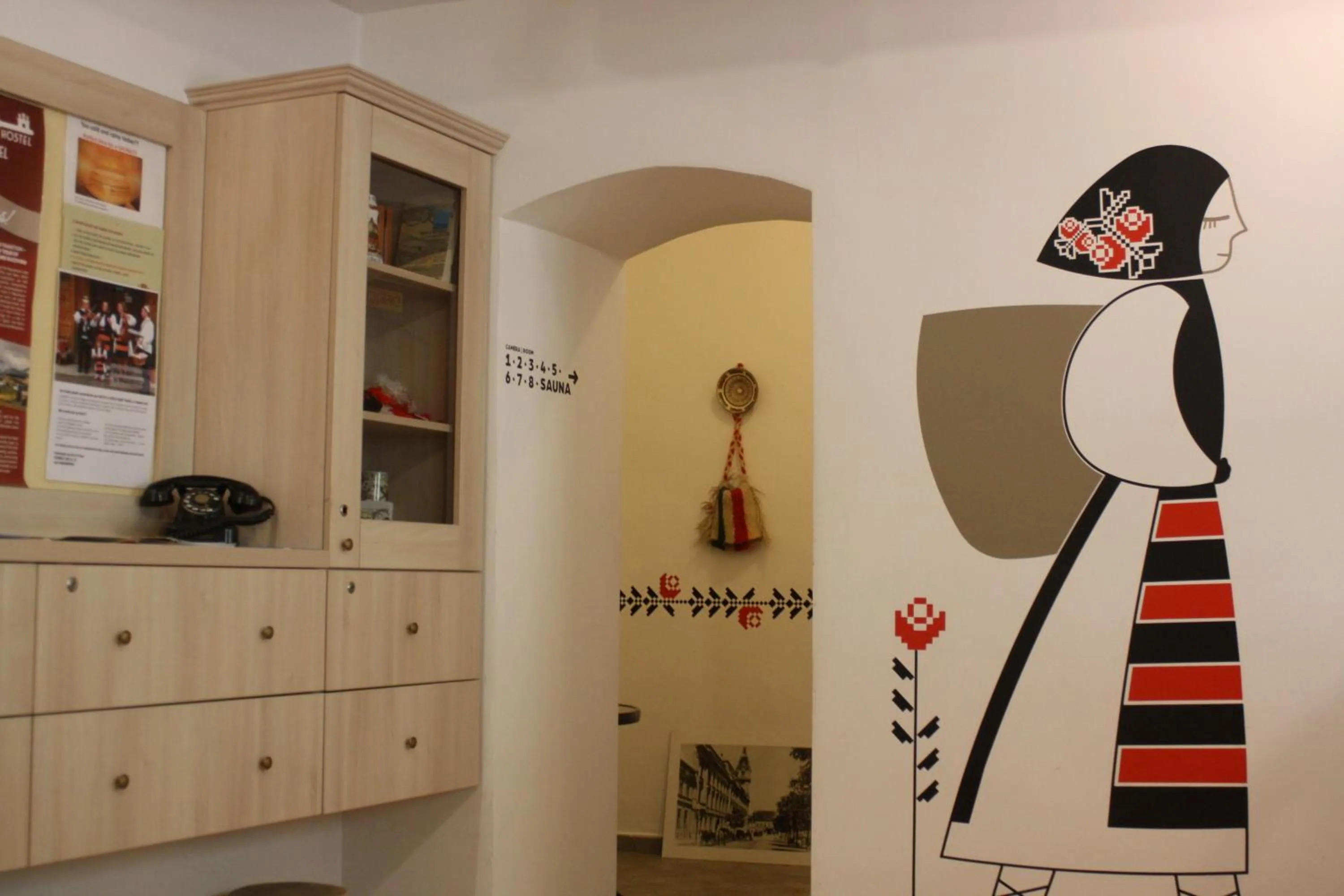 Floor plan in Retro Hostel