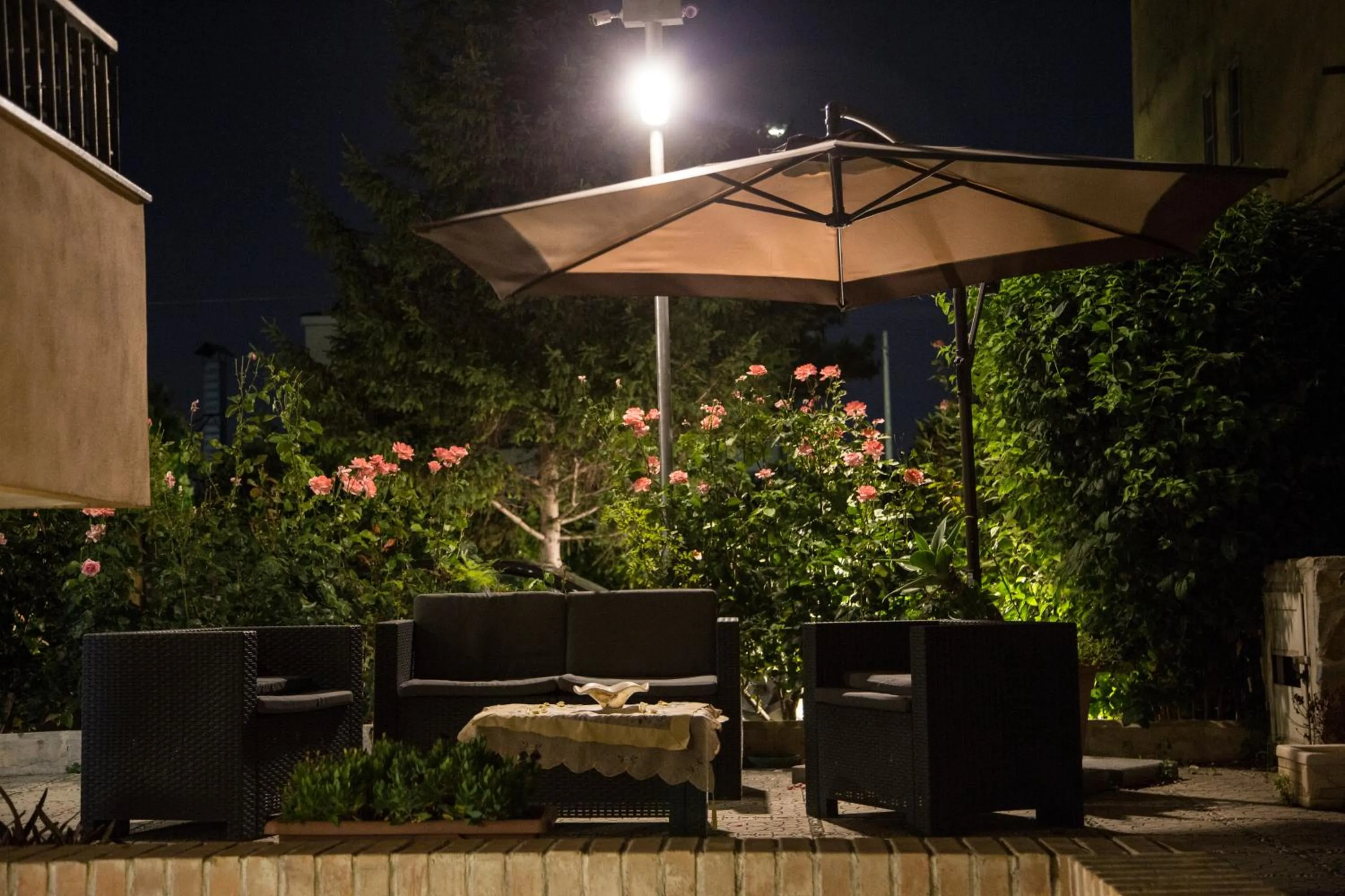 Seating area in B&B Villa Gaudium