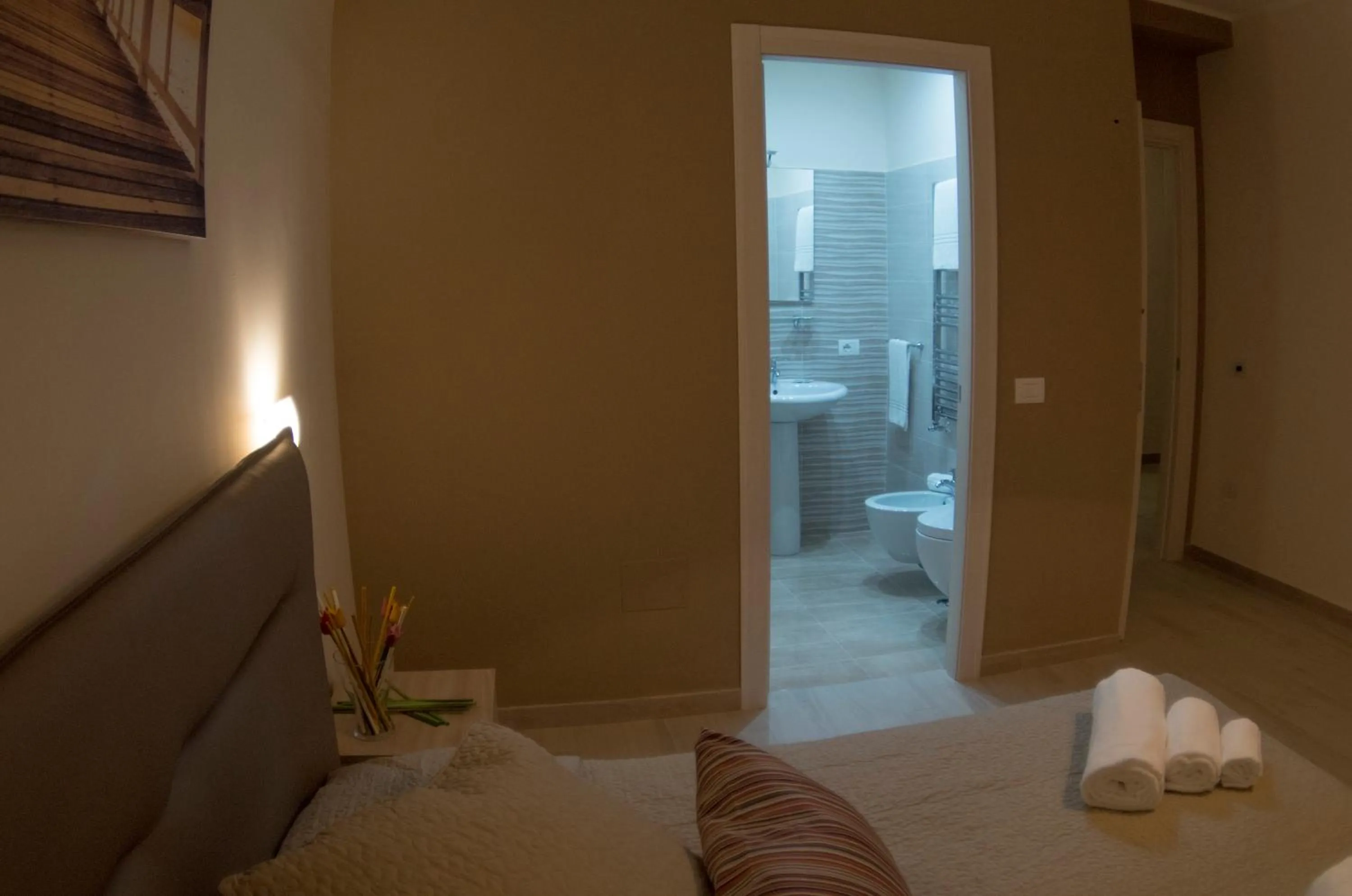 Bedroom, Bed in B&B Villa Gaudium