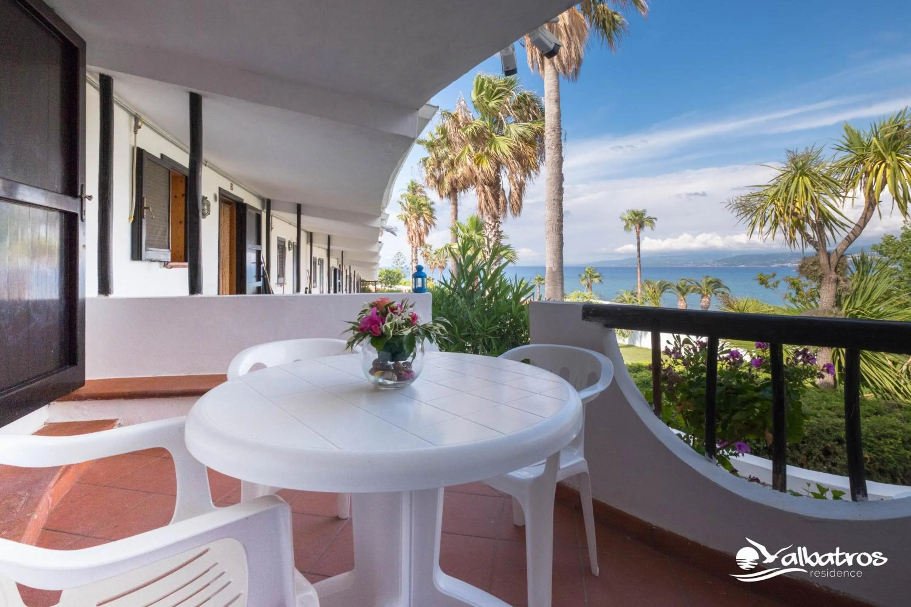 Balcony/Terrace in Residence Albatros