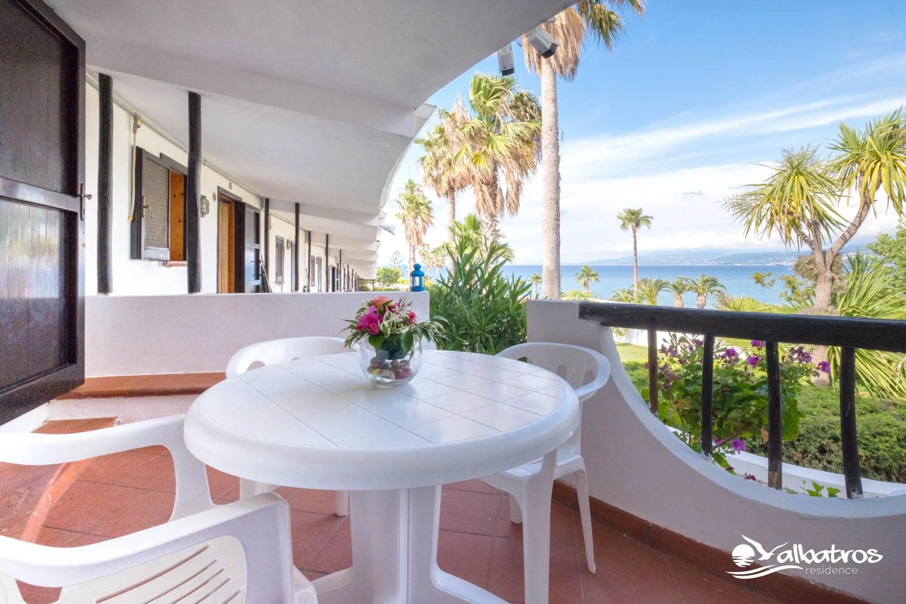 Balcony/Terrace in Residence Albatros