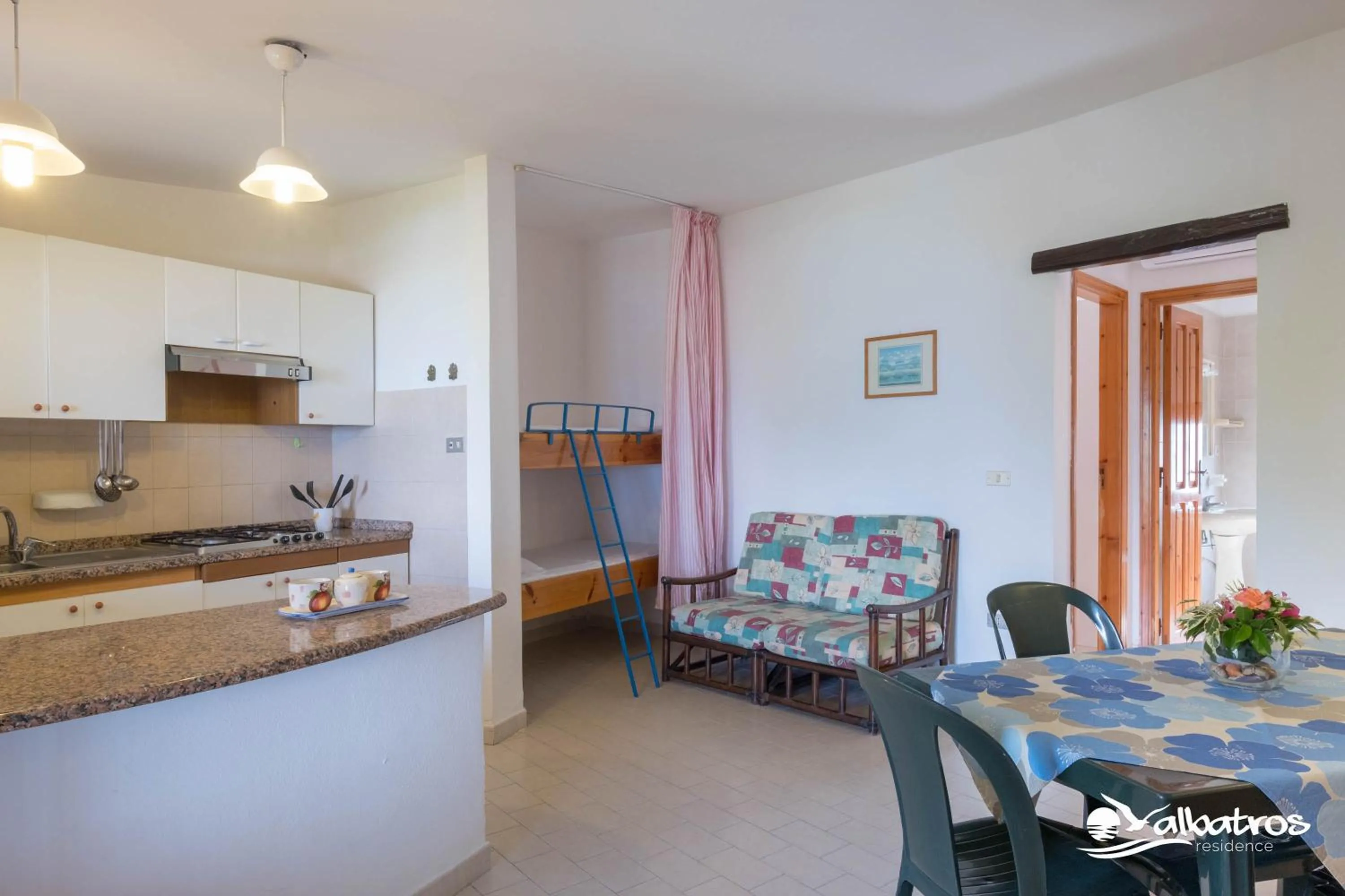 Kitchen or kitchenette in Residence Albatros