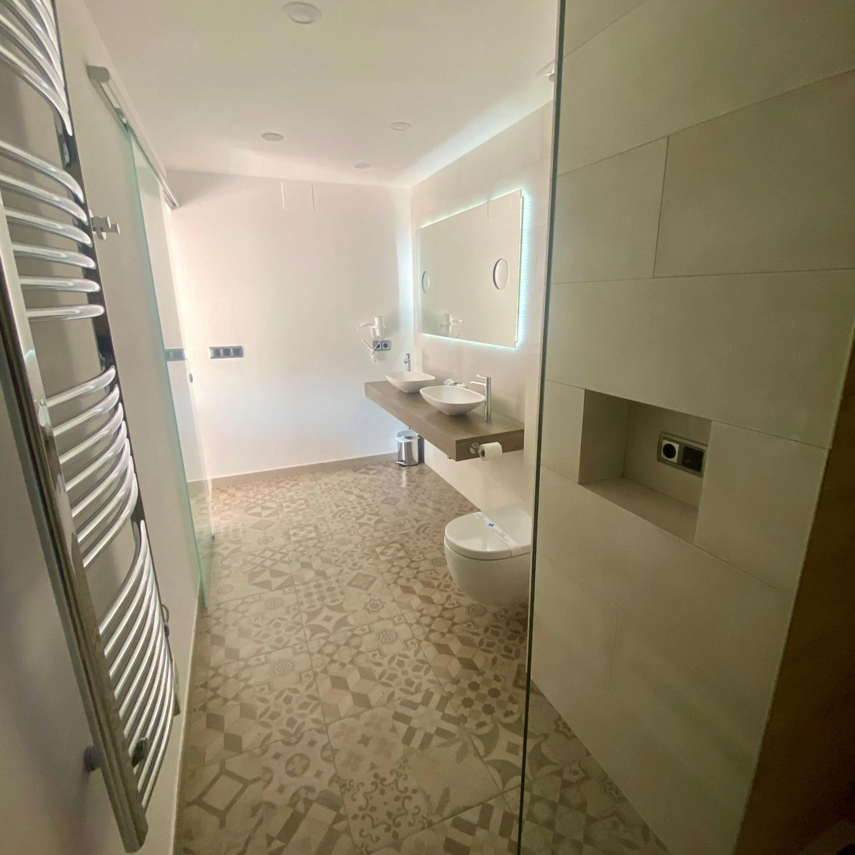 Bathroom in Hotel Nereida