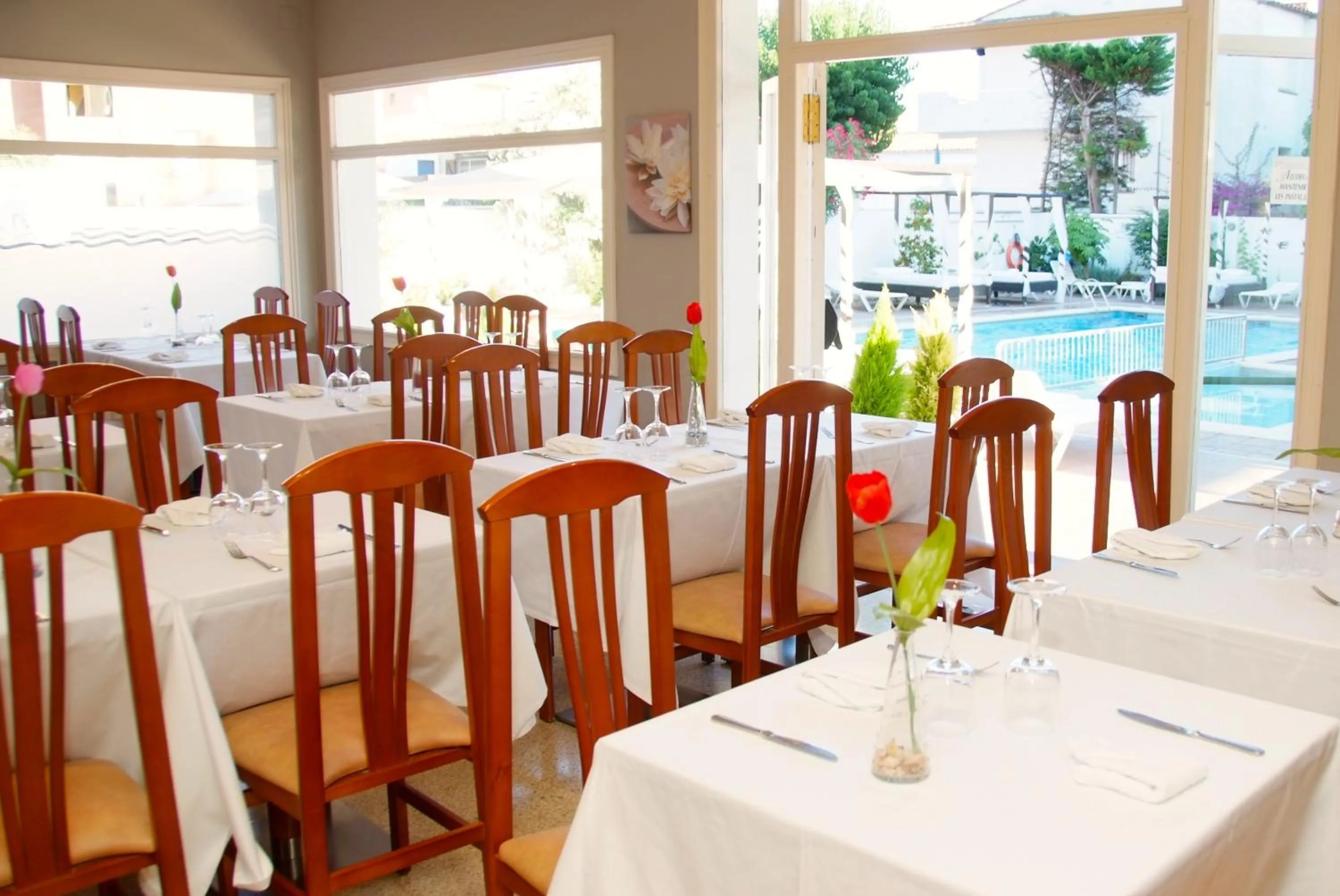 Restaurant/places to eat in Hotel Nereida