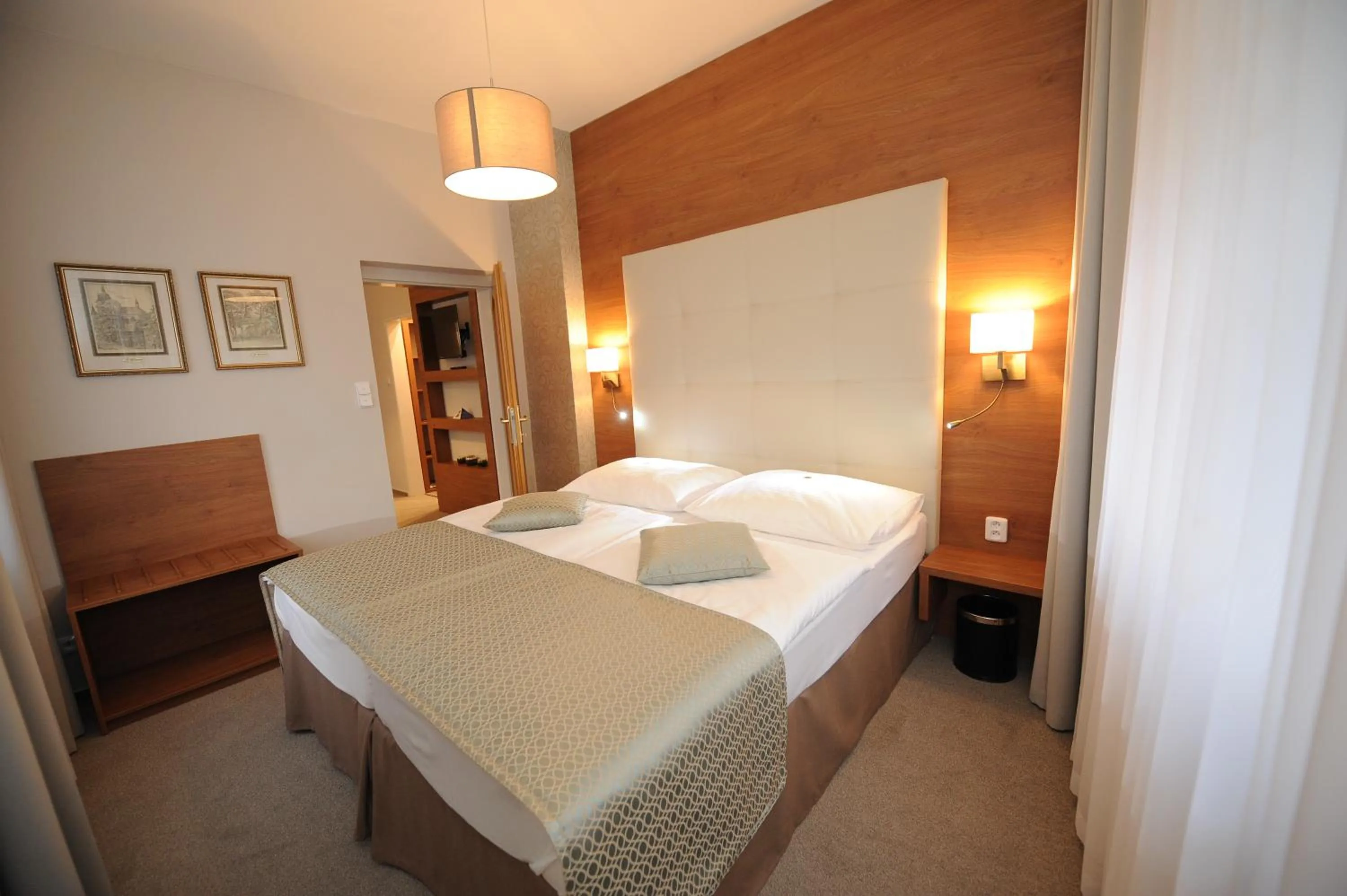 Bed in Hotel Prince de Ligne