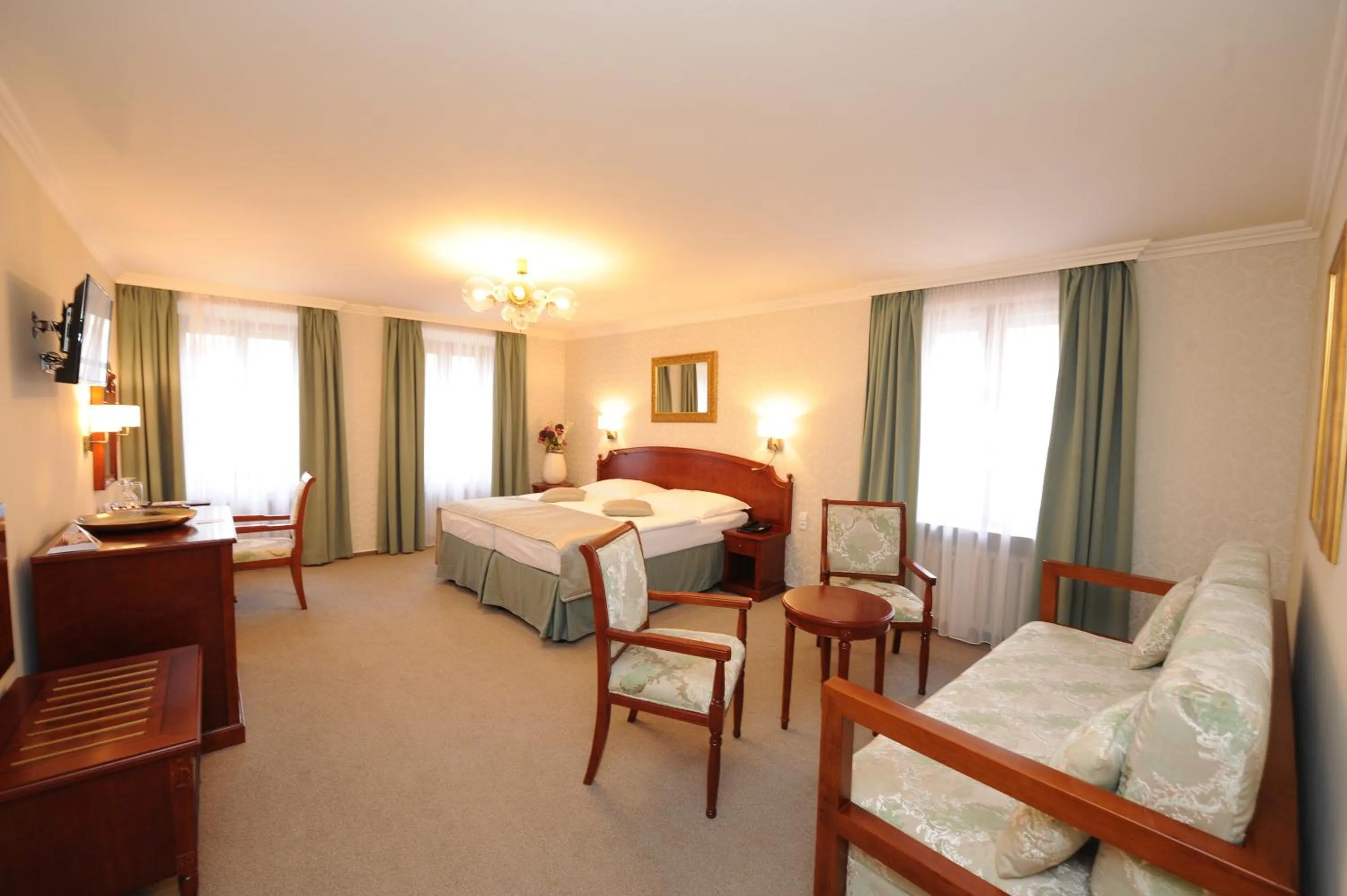 Bed in Hotel Prince de Ligne