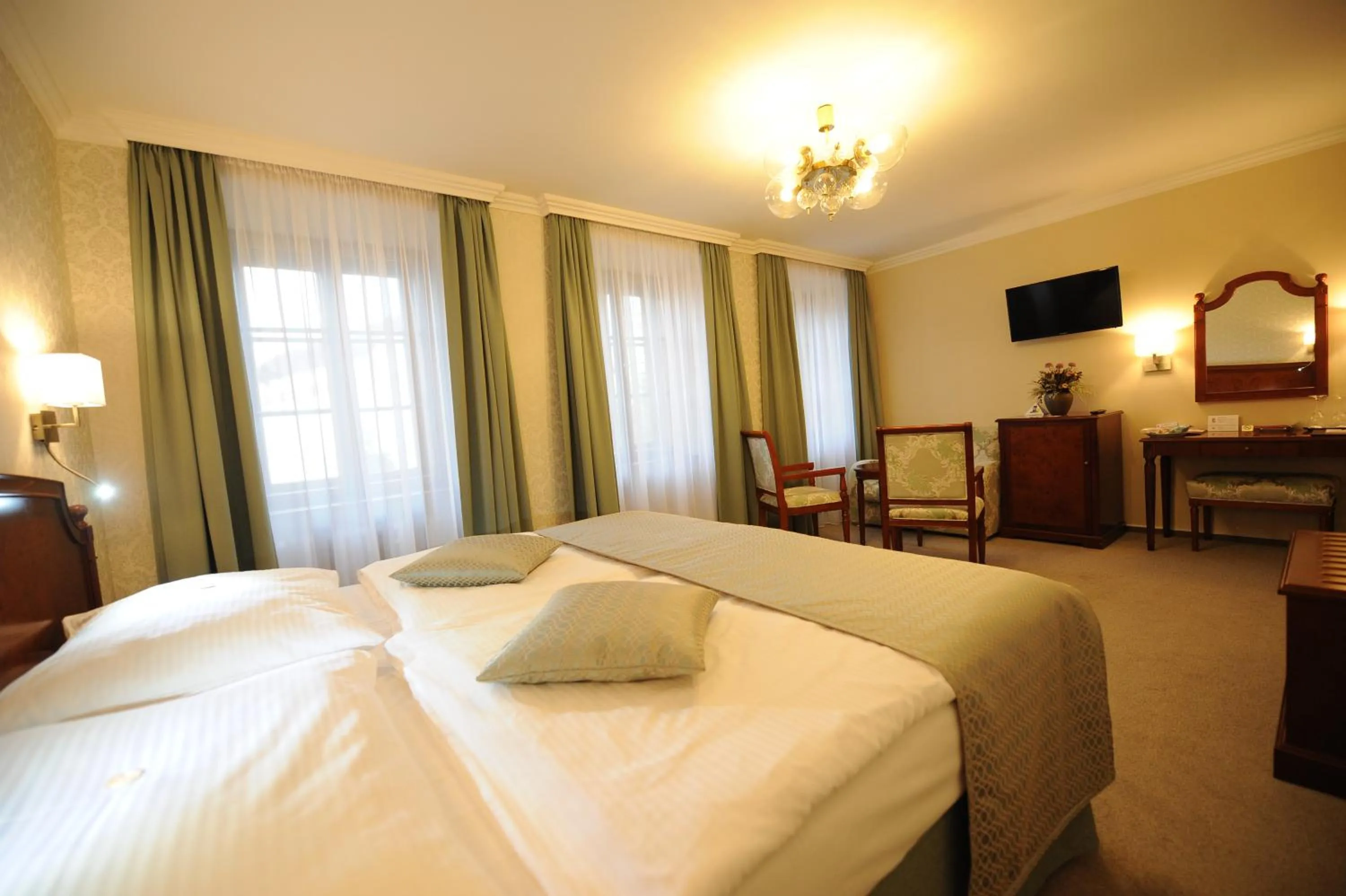 Bed in Hotel Prince de Ligne