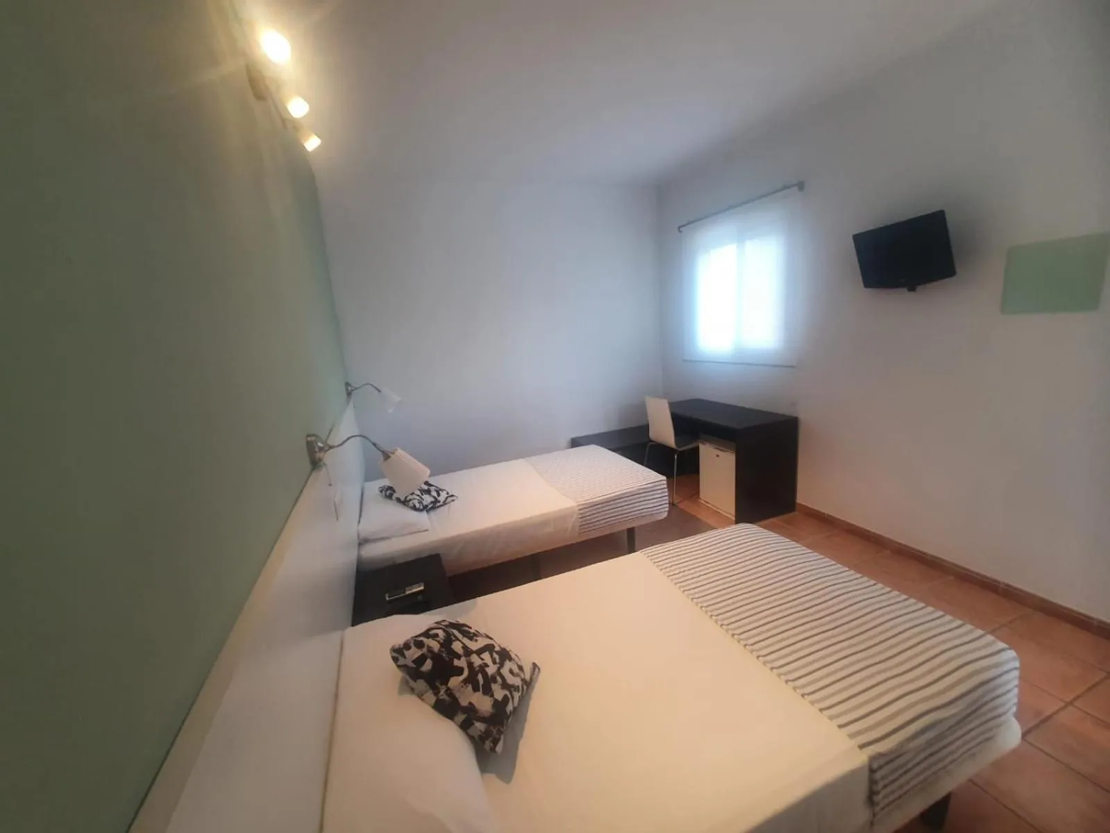 Bed in Hostal Ayamonte Los Mellizos