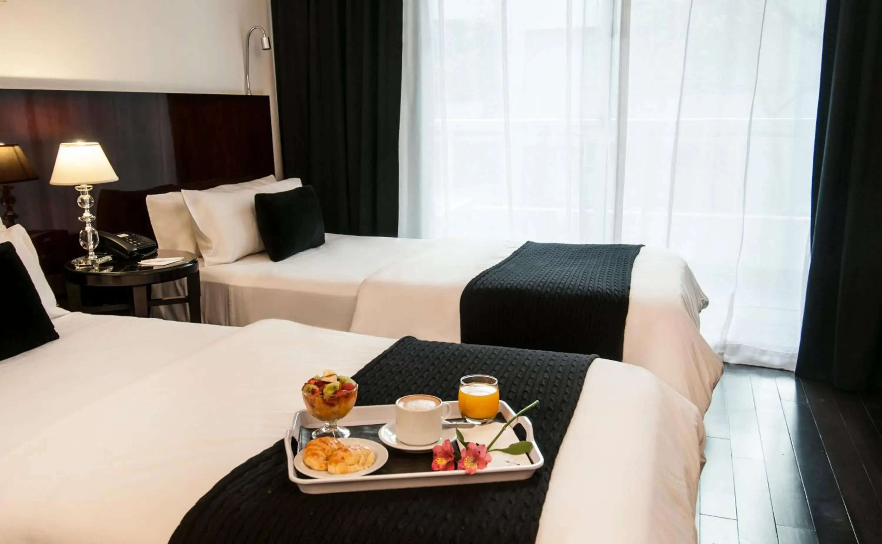 Bed in Awwa Suites & Spa Bed in Awwa Suites & Spa