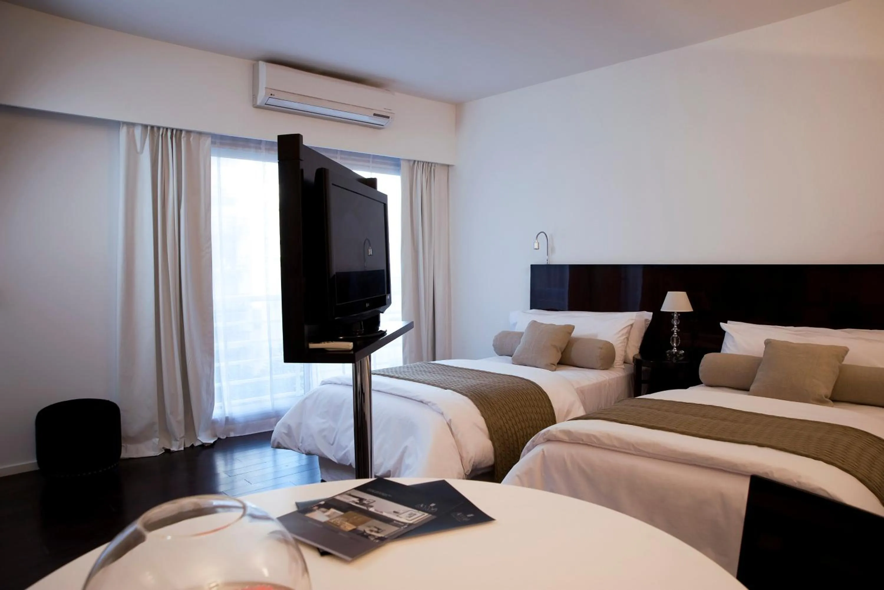 Bed in Awwa Suites & Spa