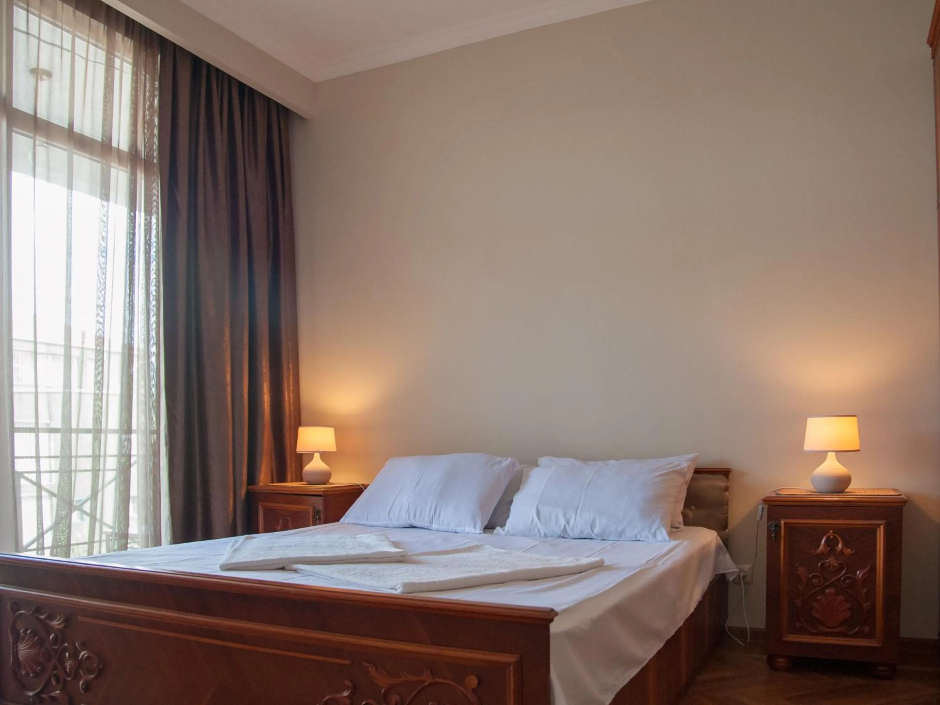 Bed in Cozy Guest House in Old Batumi