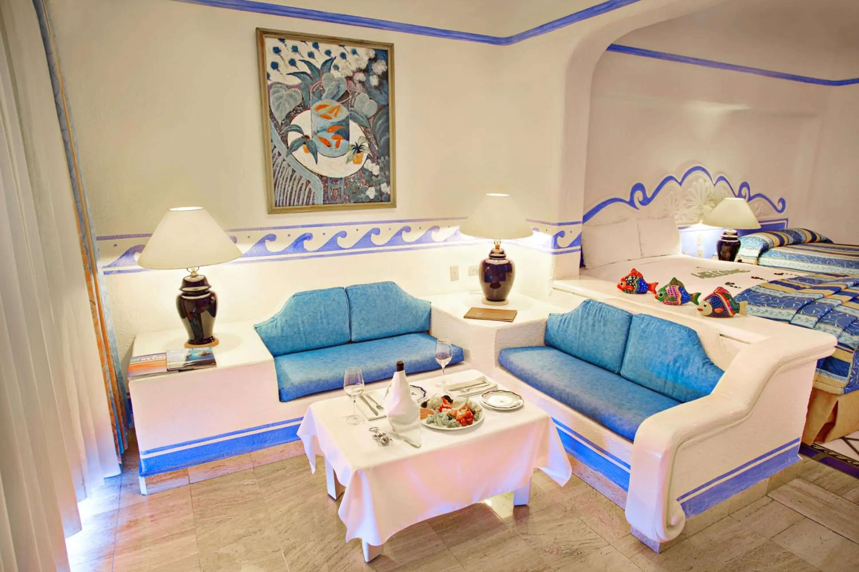 Living room in Pueblo Bonito Los Cabos Blanco Beach Resort - All Inclusive Living room in Pueblo Bonito Los Cabos Blanco Beach Resort - All Inclusive