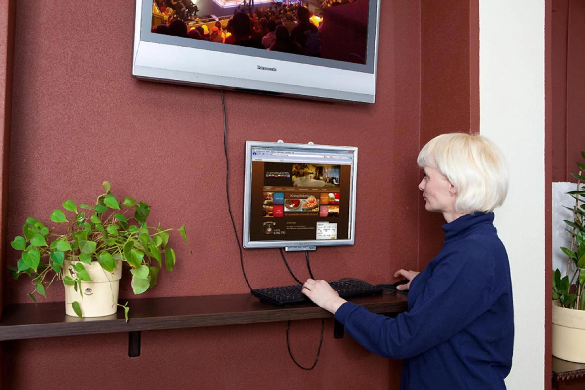 Lobby or reception in Eurohotel