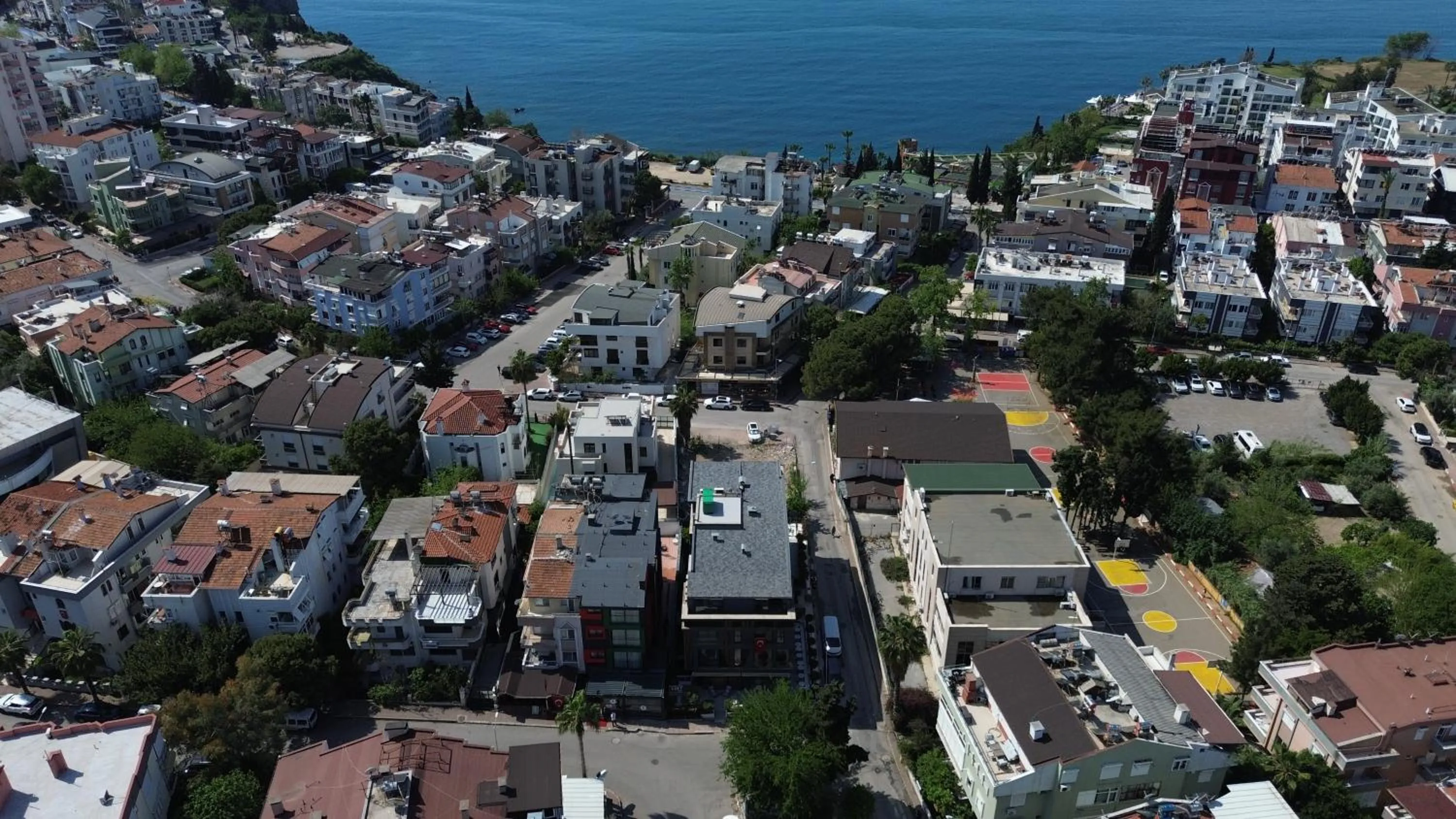 Bird's eye view in Loft 1502