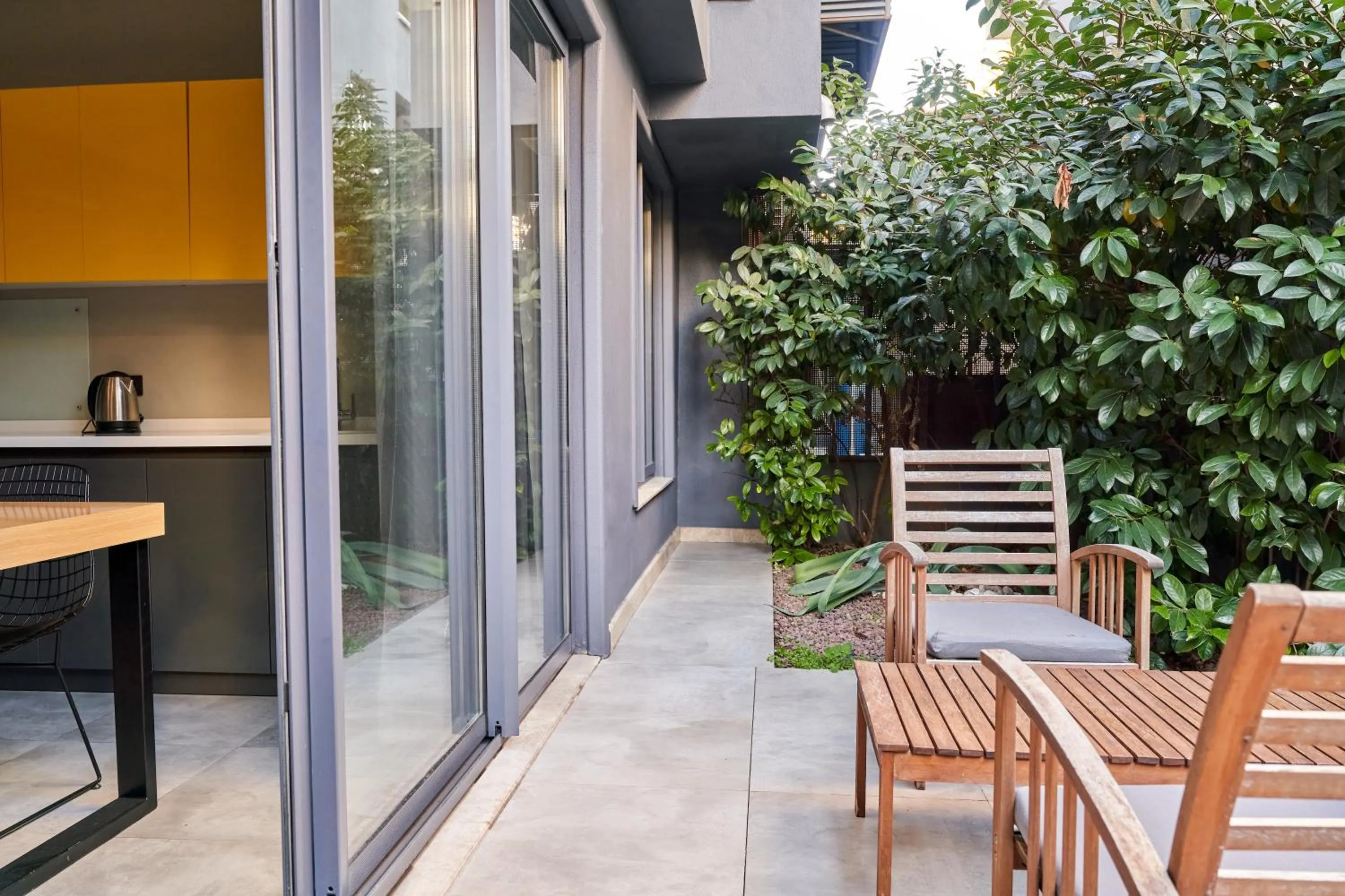 Garden view in Loft 1502