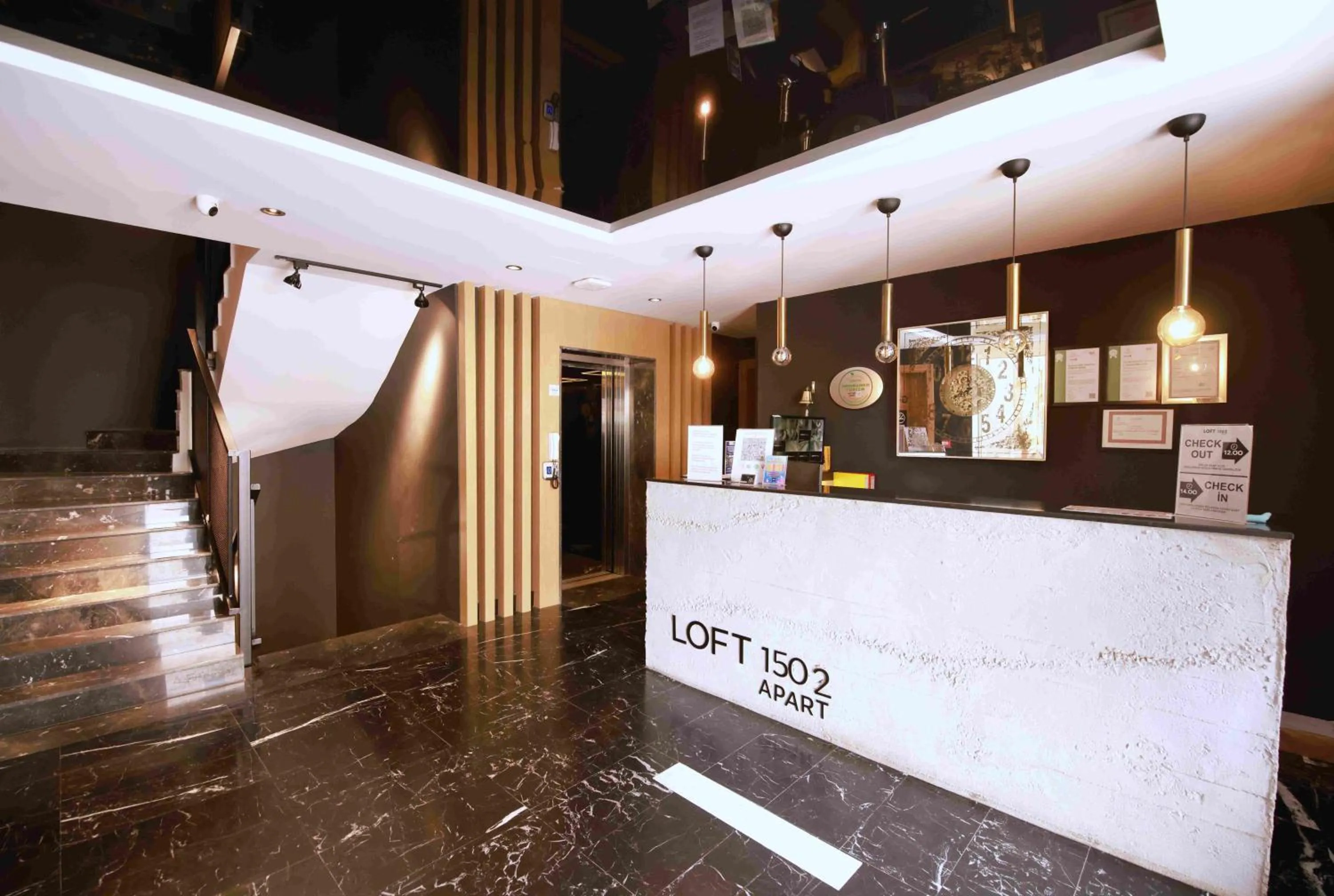 Lobby or reception in Loft 1502