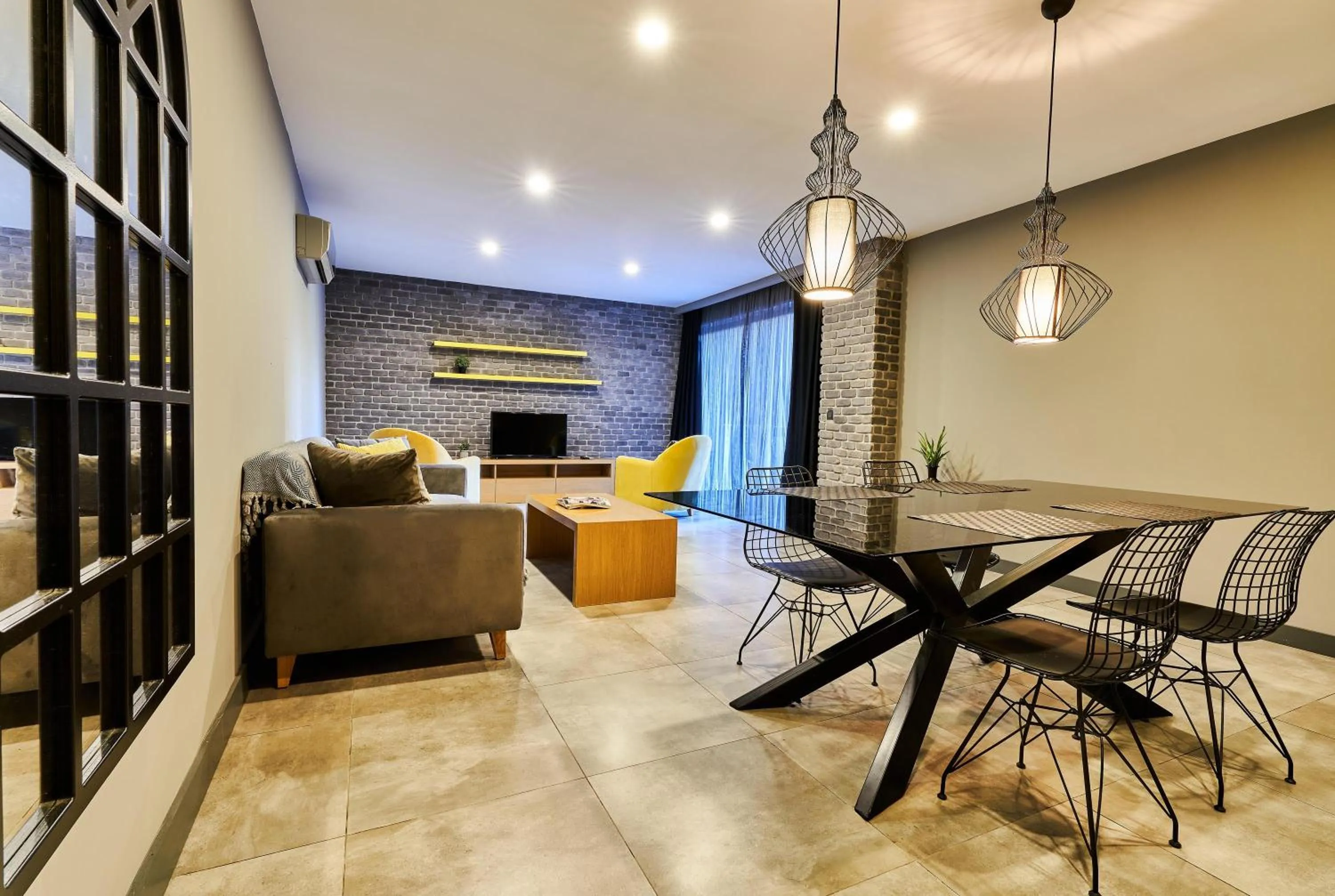 Living room in Loft 1502