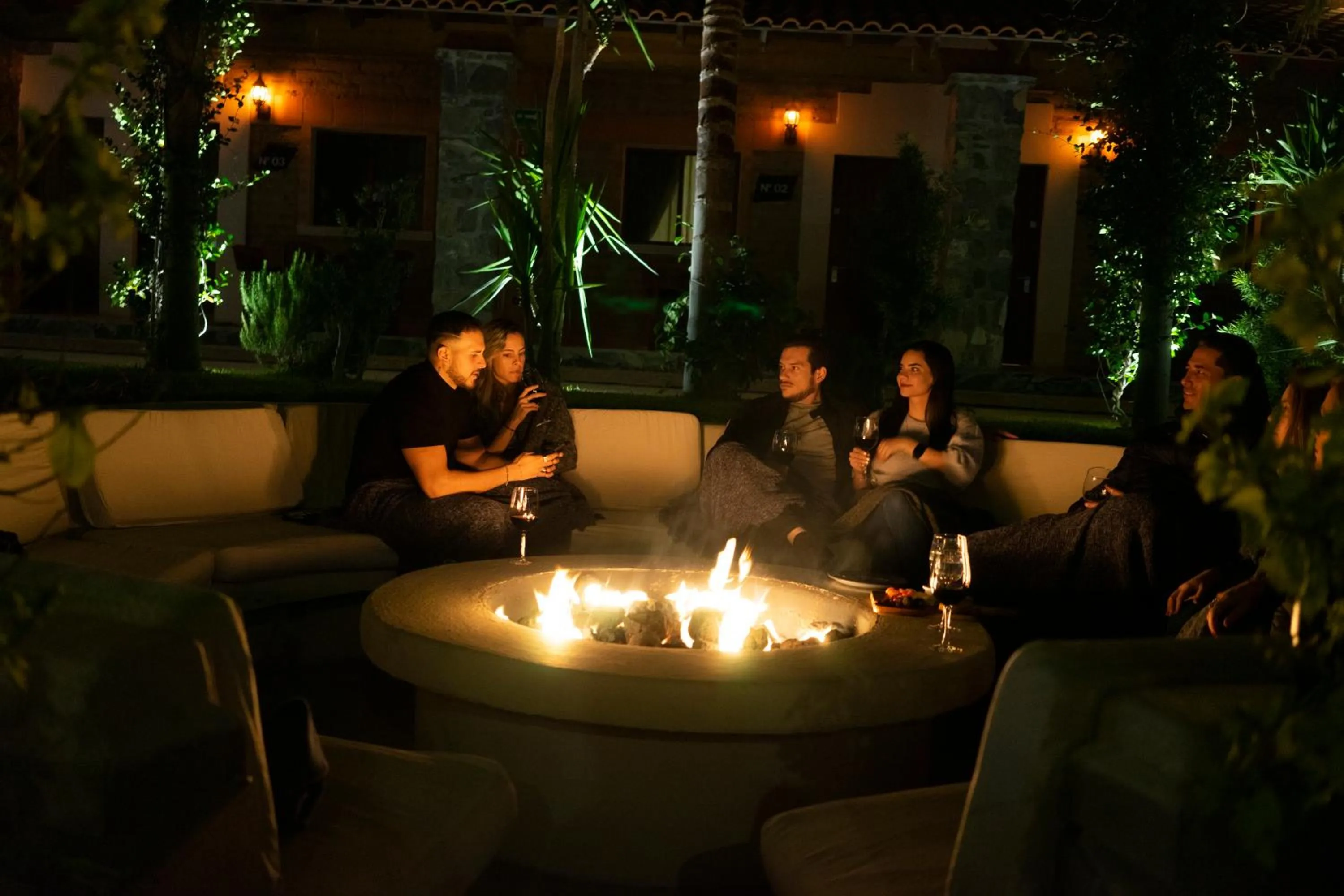 Night in Hacienda 1800