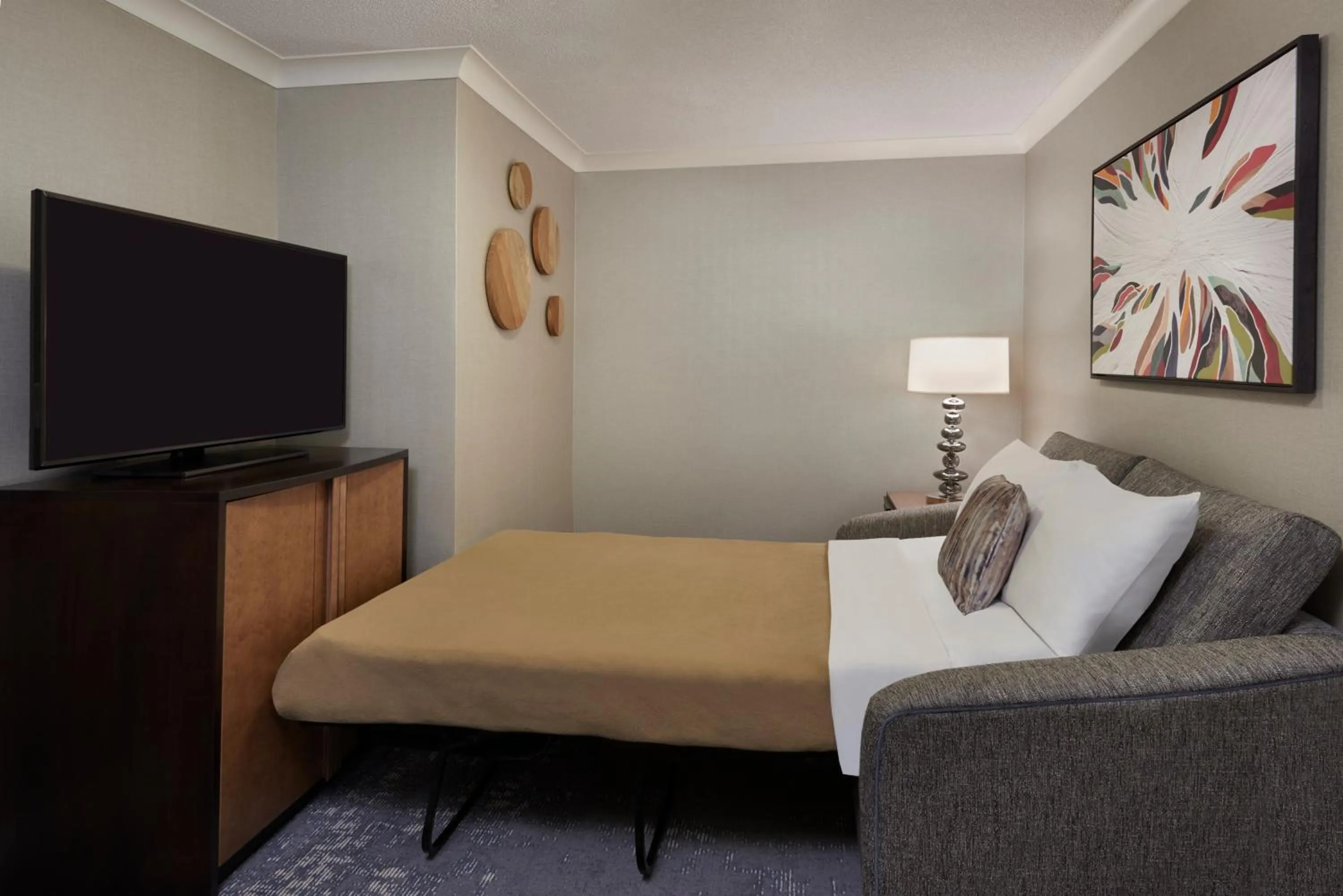 Living room, Bed in The Westin Trillium House, Blue Mountain