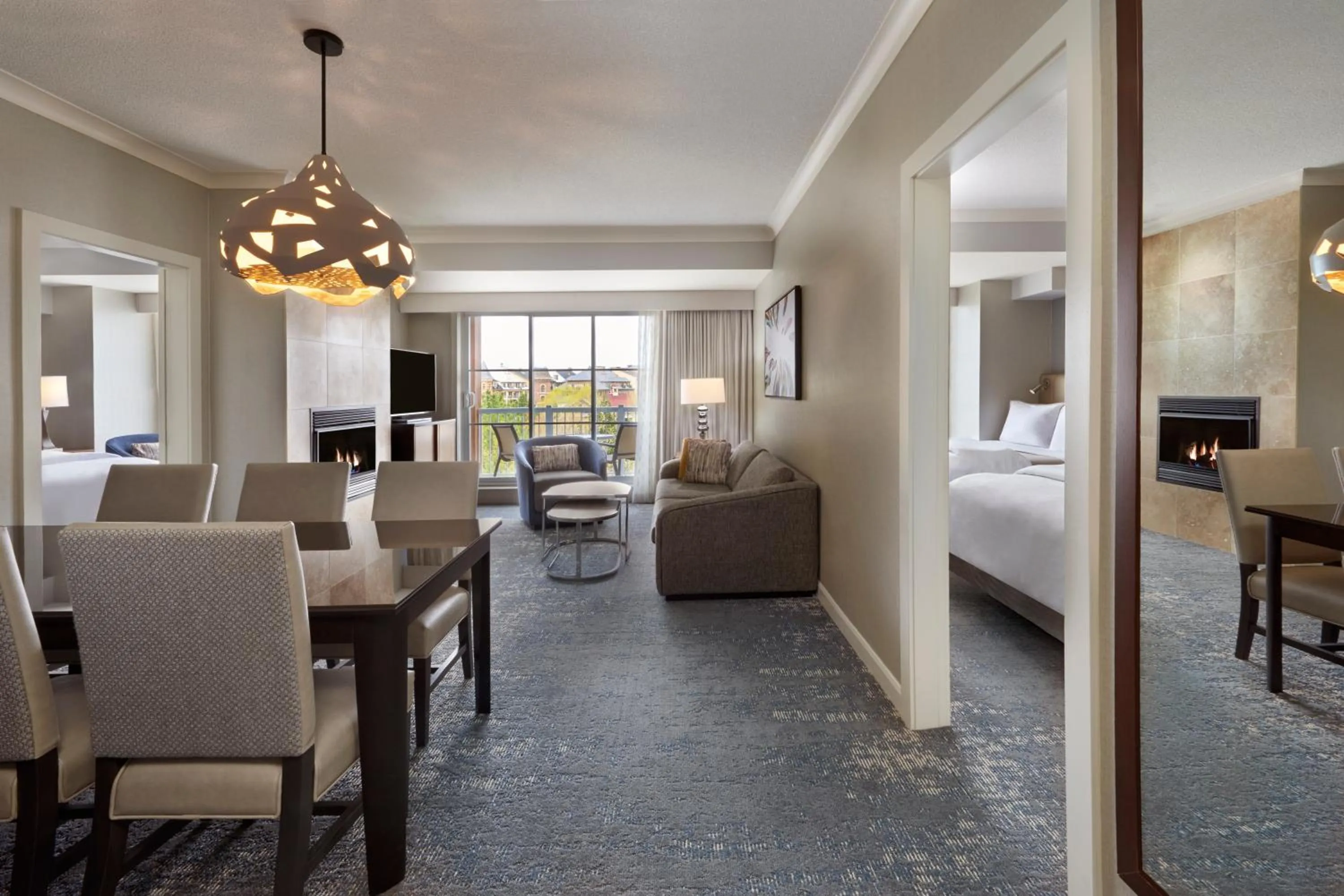 Living room, Bed in The Westin Trillium House, Blue Mountain