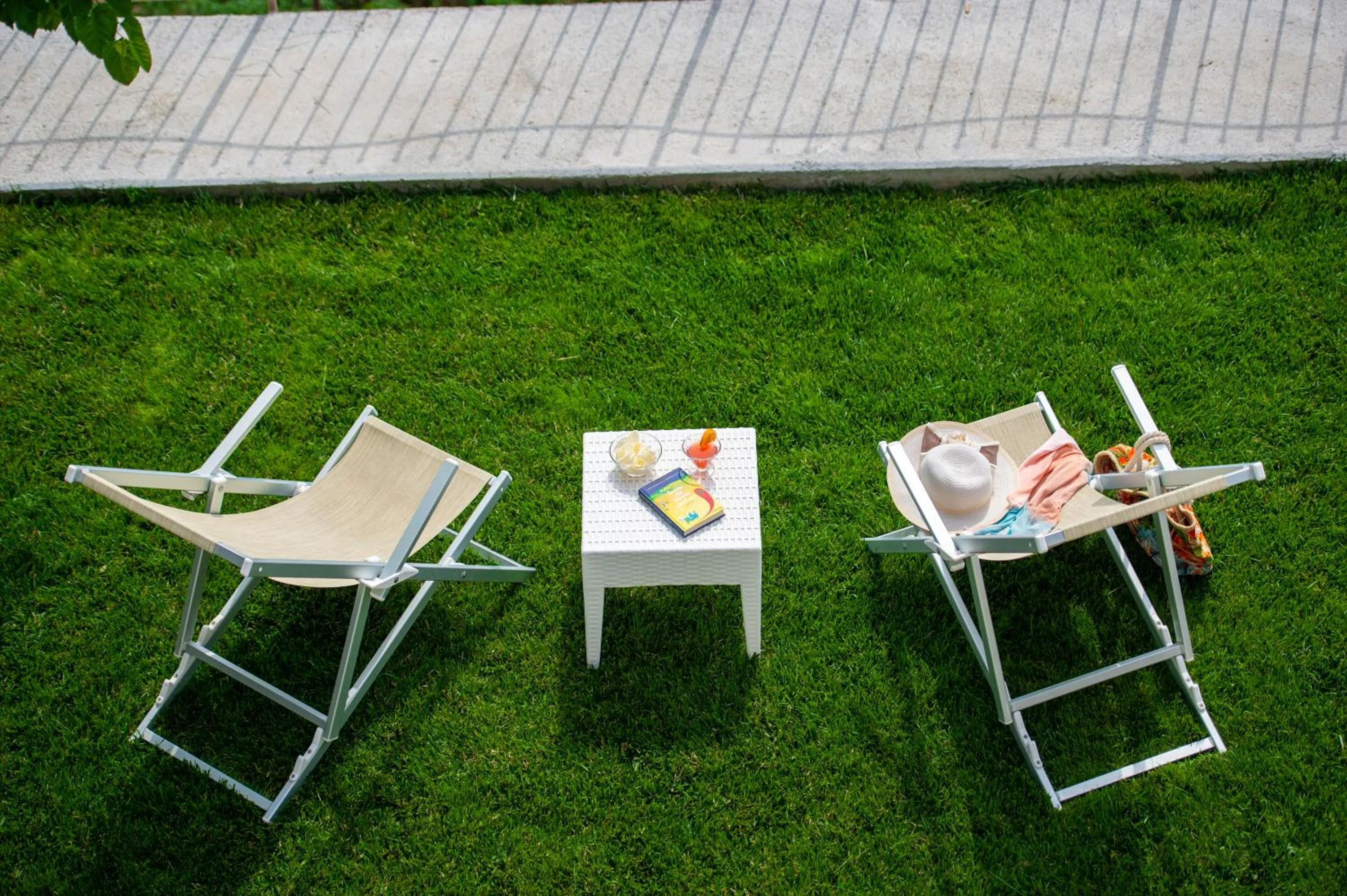 Garden in B&B Casanova