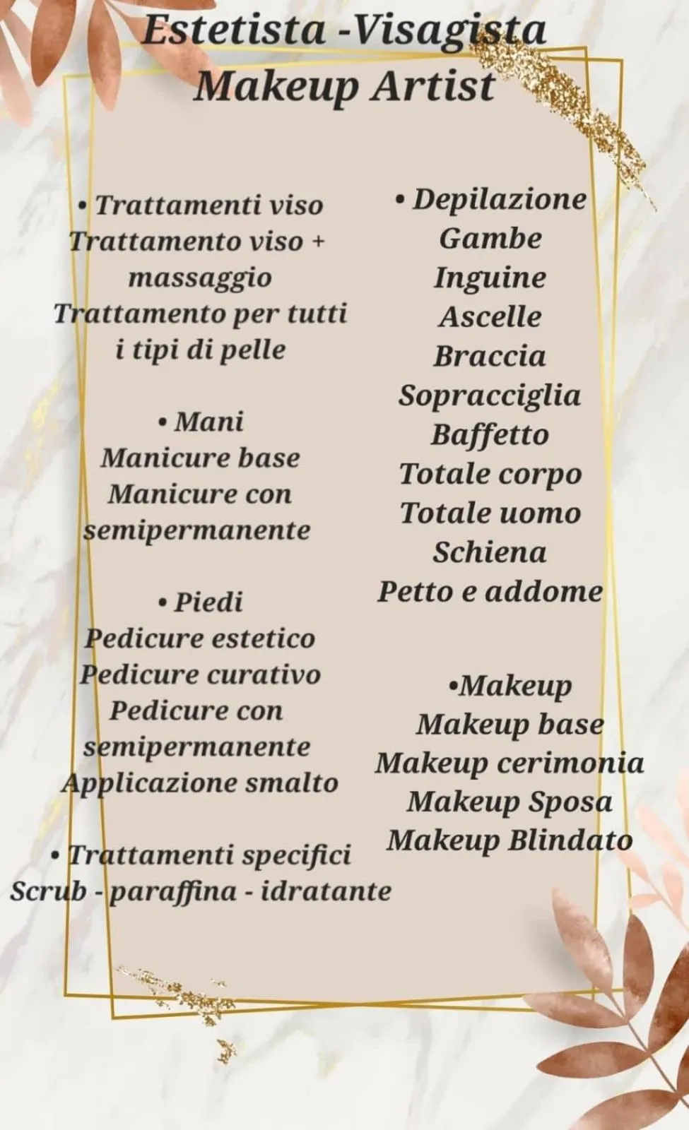 Text overlay in B&B Casanova