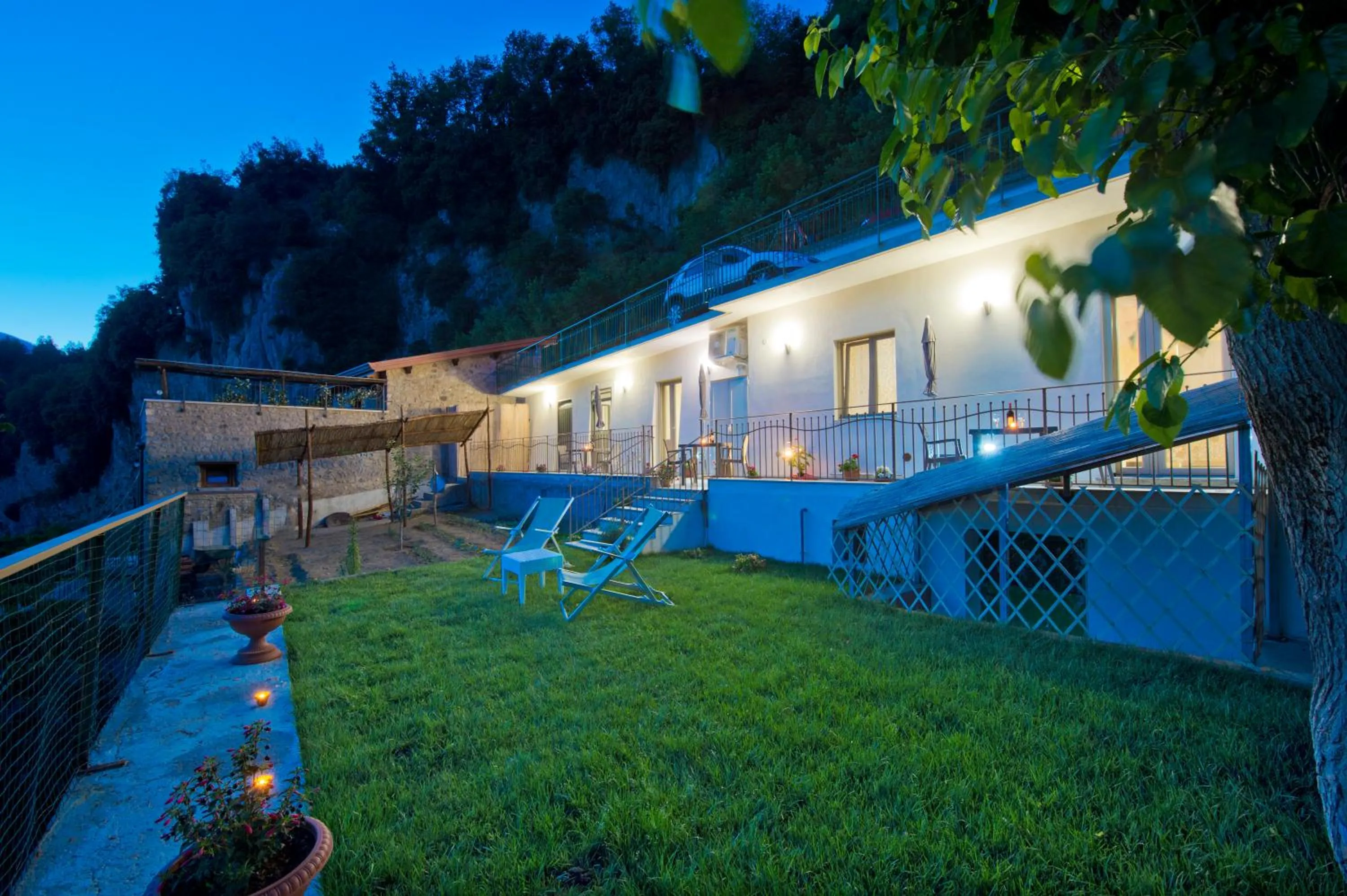 Garden in B&B Casanova