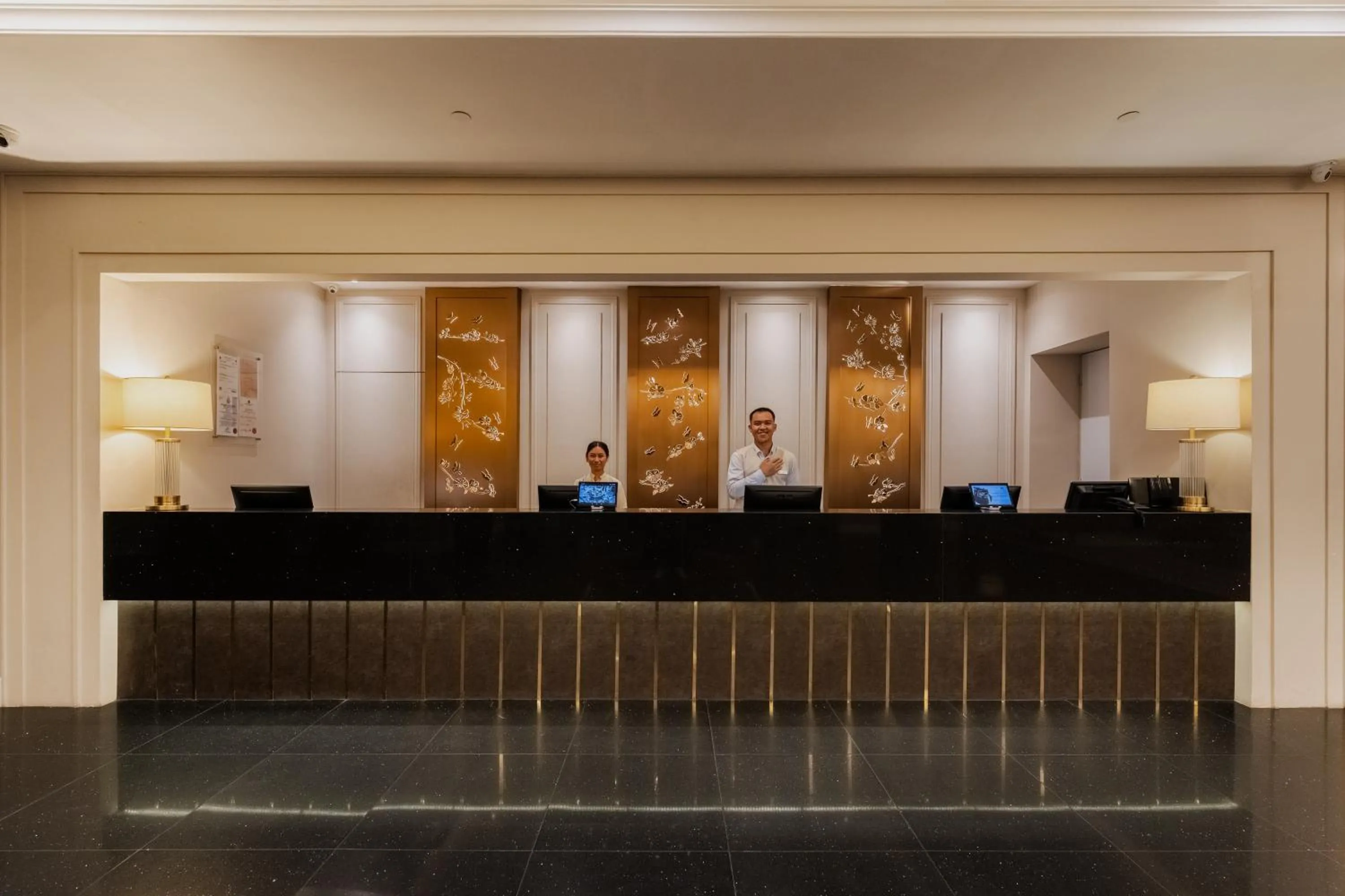 Lobby or reception in The Palace Hotel Kota Kinabalu