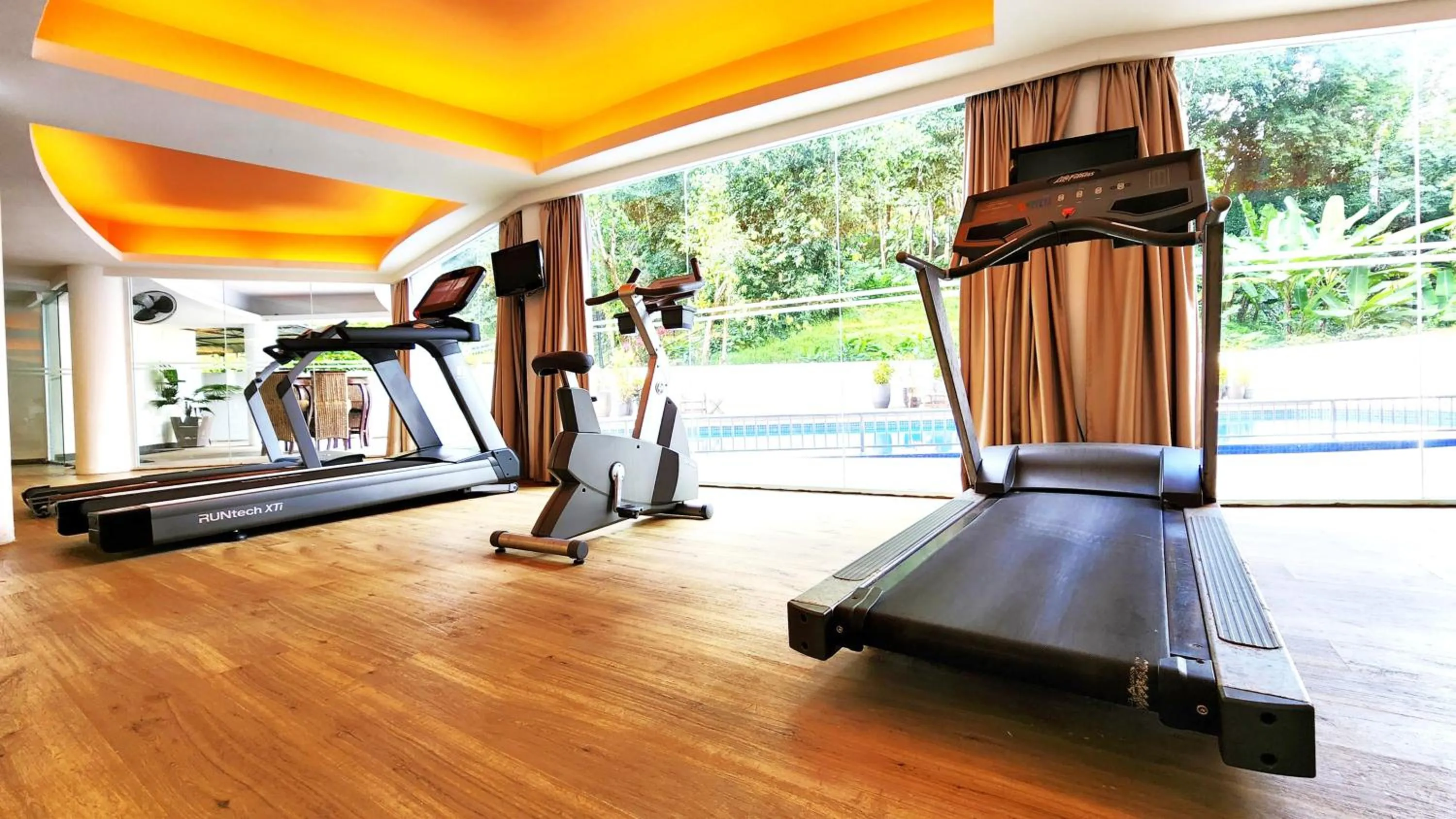 Fitness centre/facilities in The Palace Hotel Kota Kinabalu