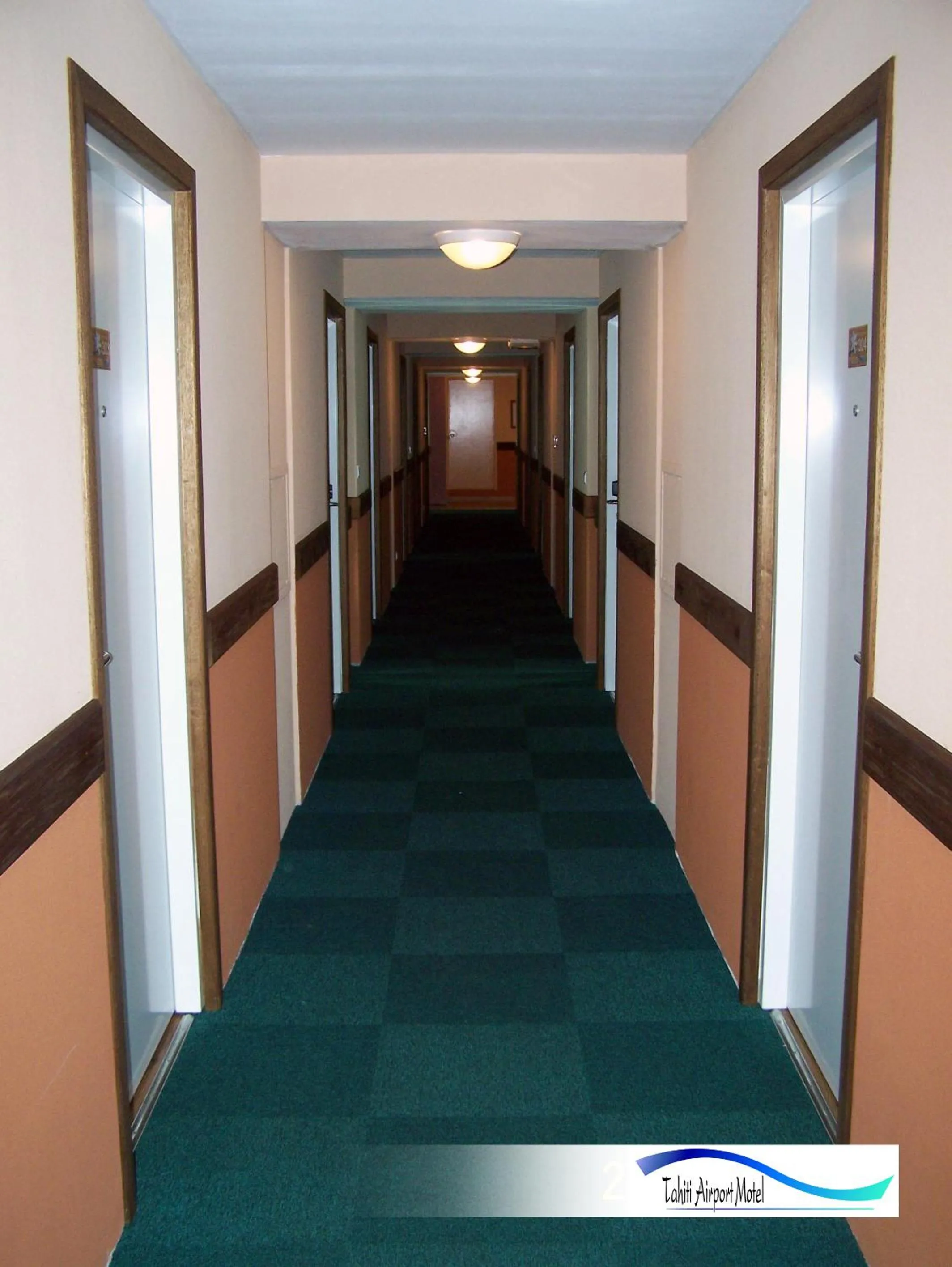 Decorative detail in Tahiti Airport Motel