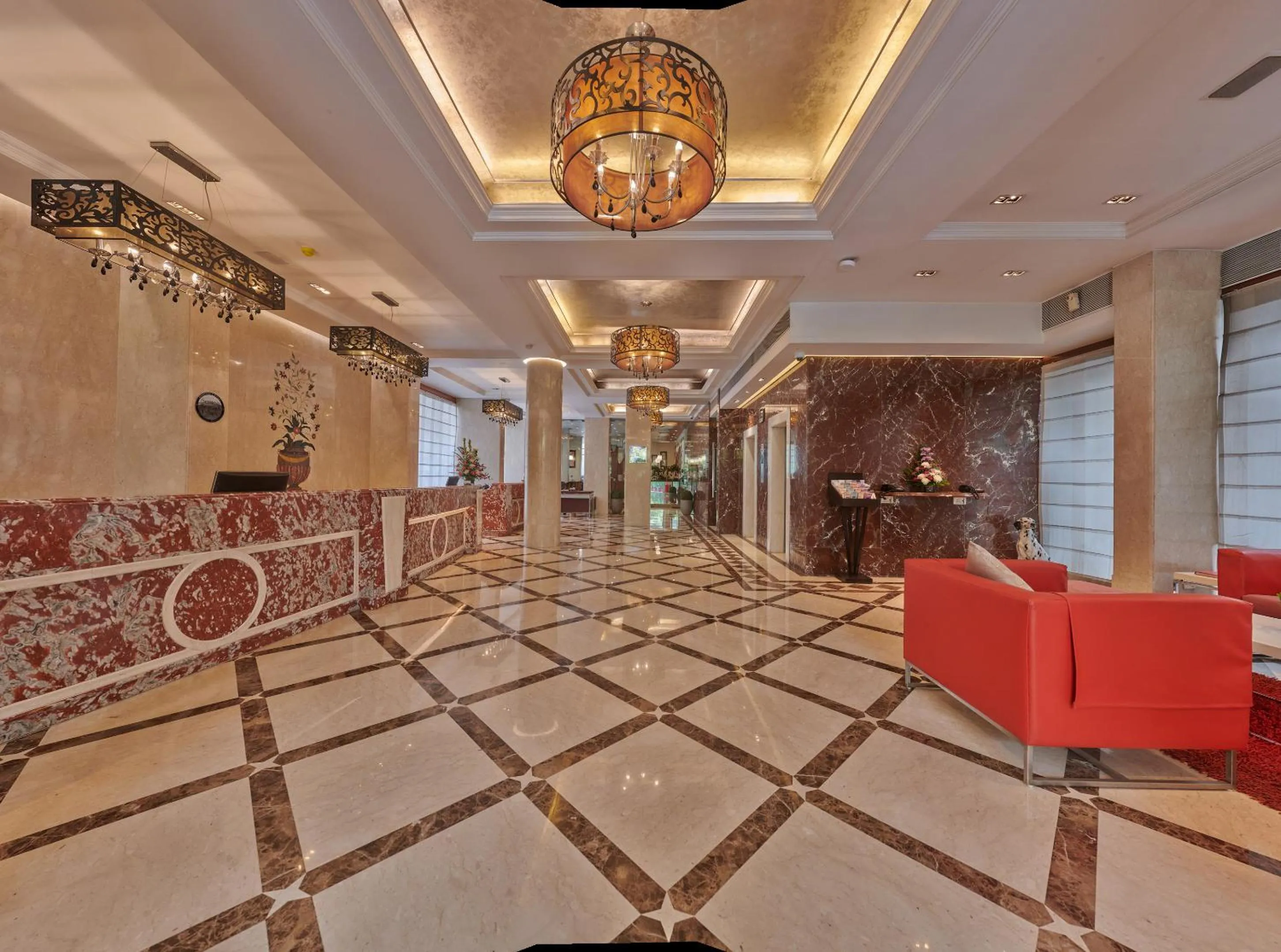 Lobby or reception in Hotel Residency Andheri