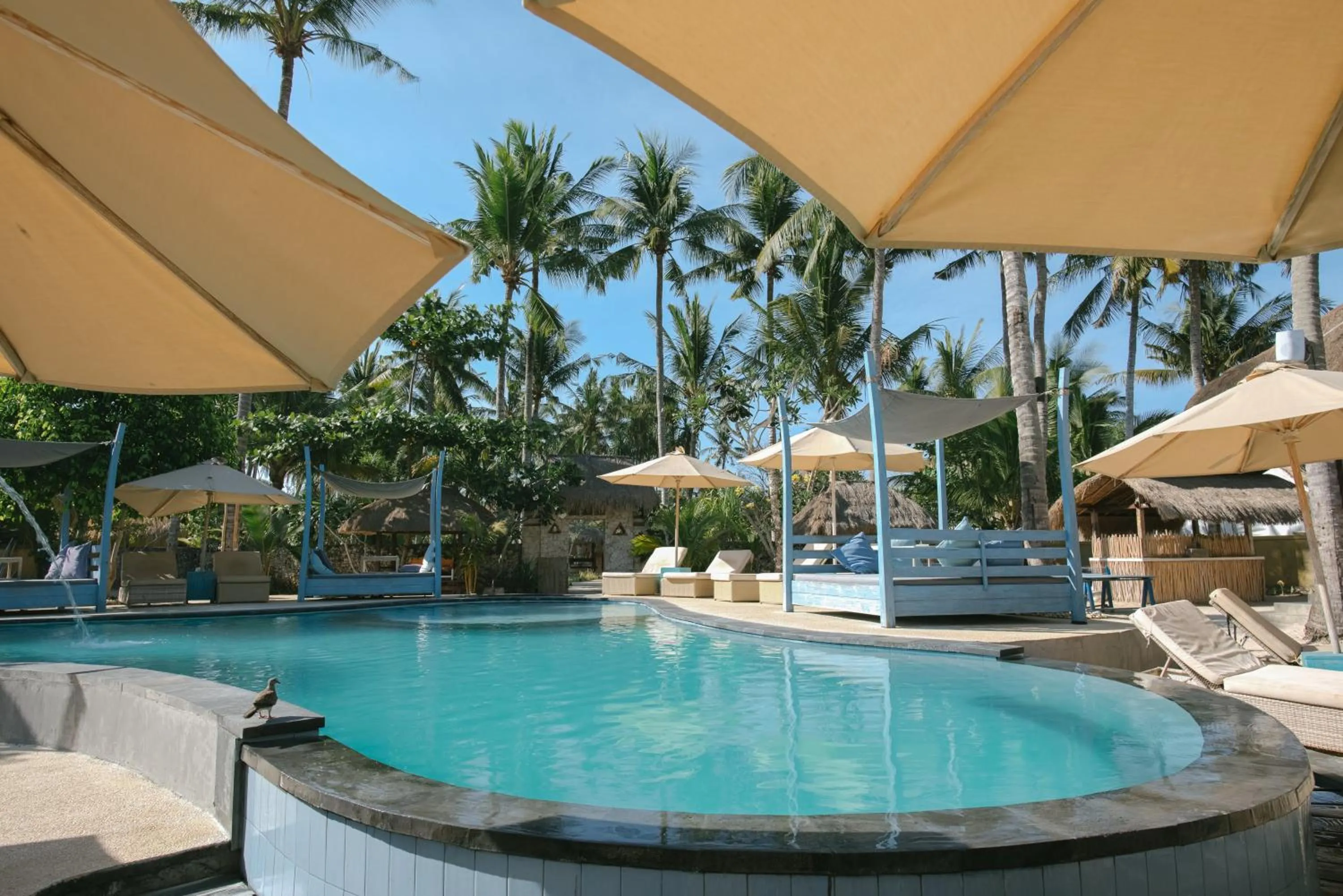 Natural landscape in Le Nusa Beach Club