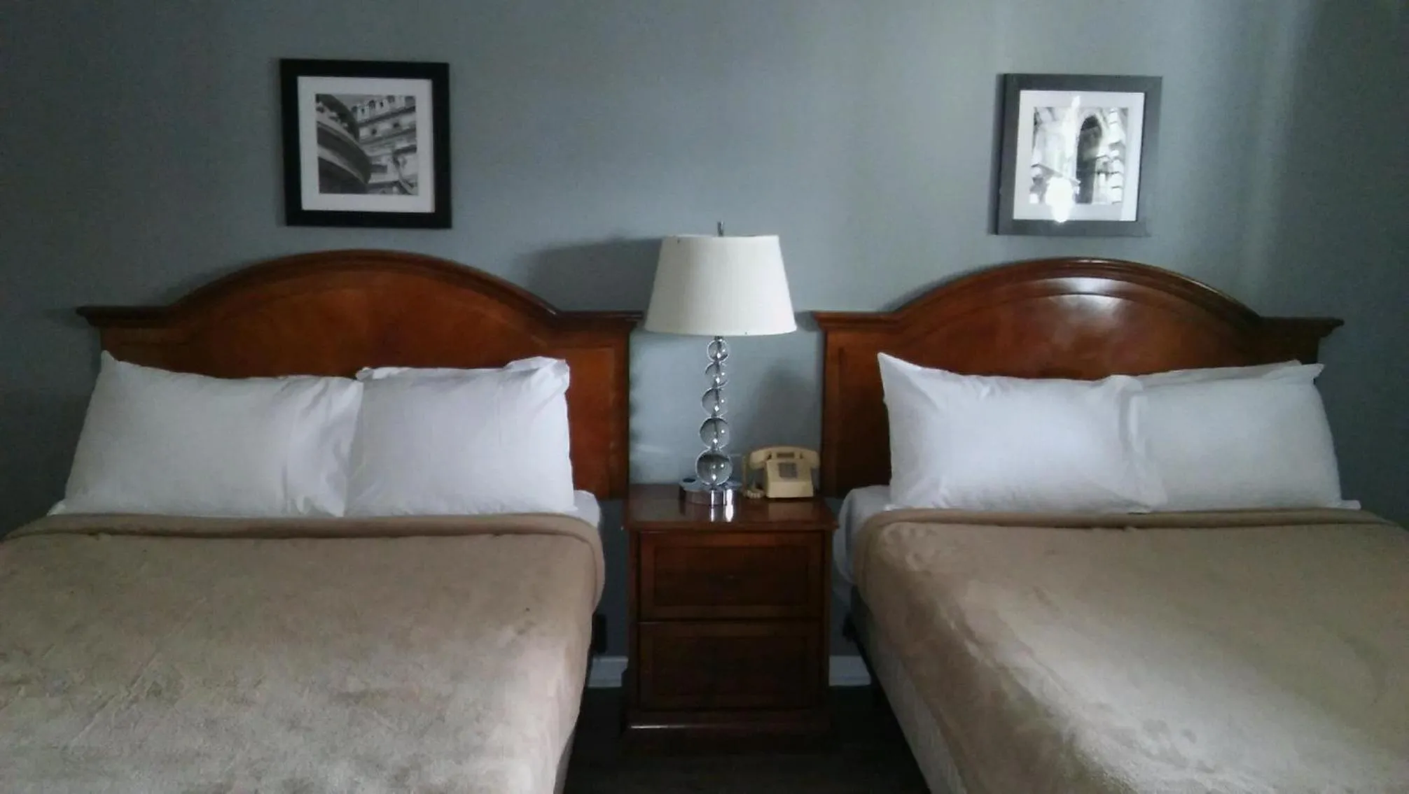 Bed in The Oak Motel